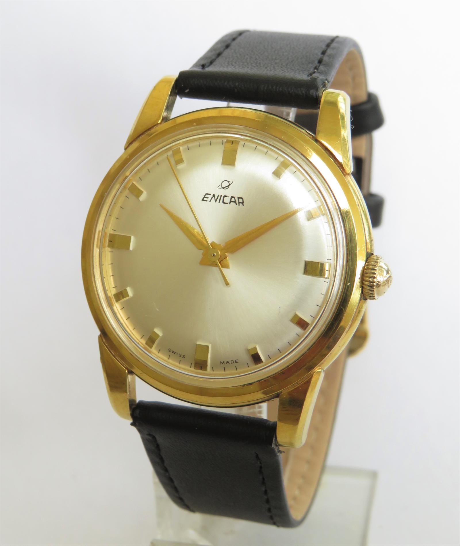 Gents Enicar Sea Pearl Ultrasonic wrist watch, c1960 (1 of 4) Gents Enicar Sea Pearl Ultrasonic wrist watch, c1960 (1 of 4)