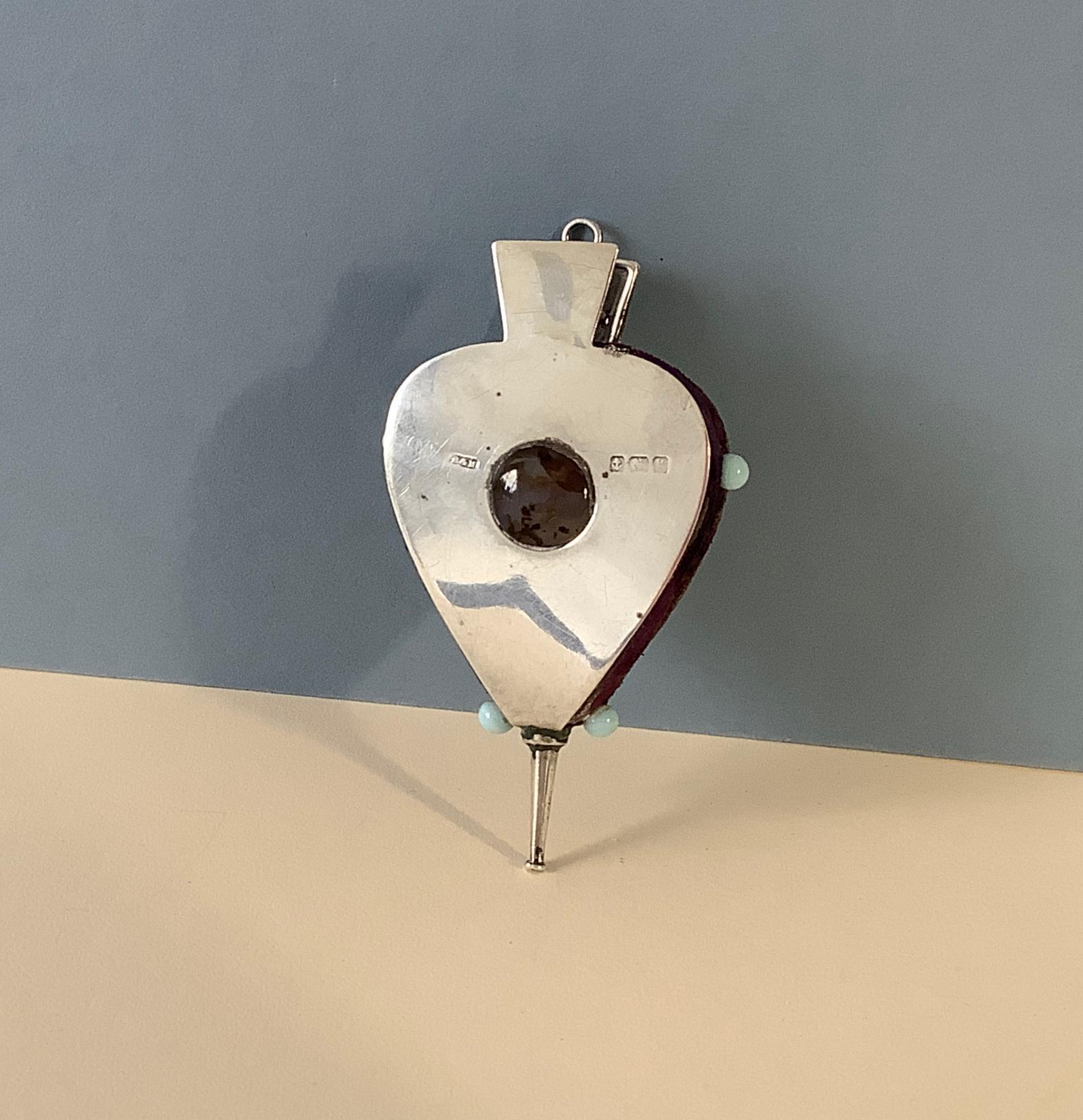 Antique Edwardian Silver Pin Cushion - Bellows (1 of 4)