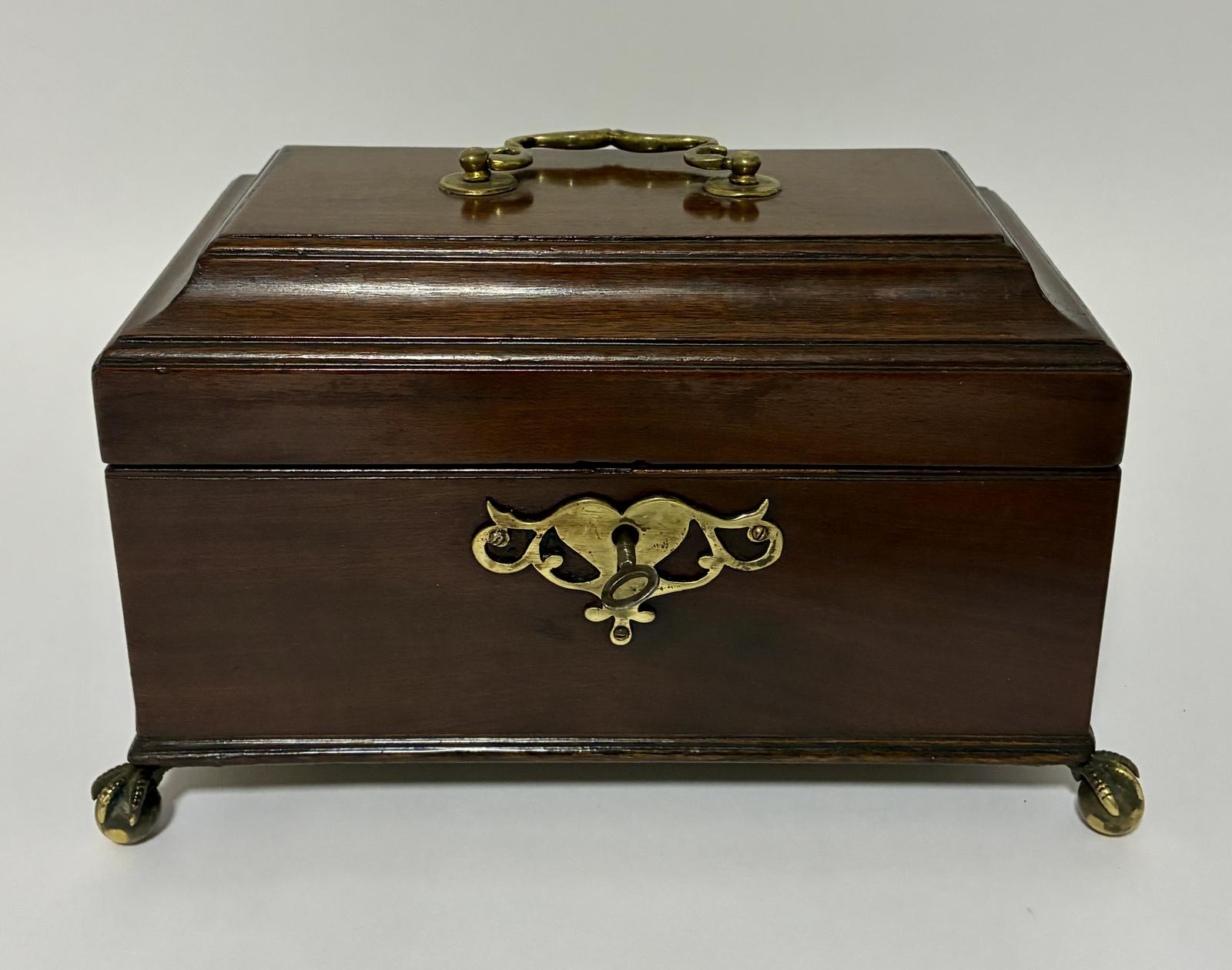 George III Mahogany Tea Caddy (1 of 15) George III Mahogany Tea Caddy (1 of 15)