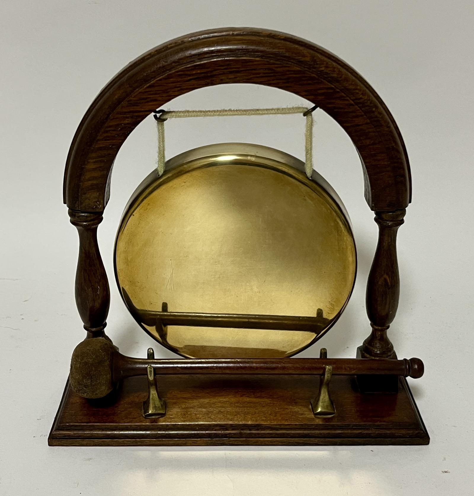 Antique Oak Dinner Gong (1 of 8) Antique Oak Dinner Gong (1 of 8)