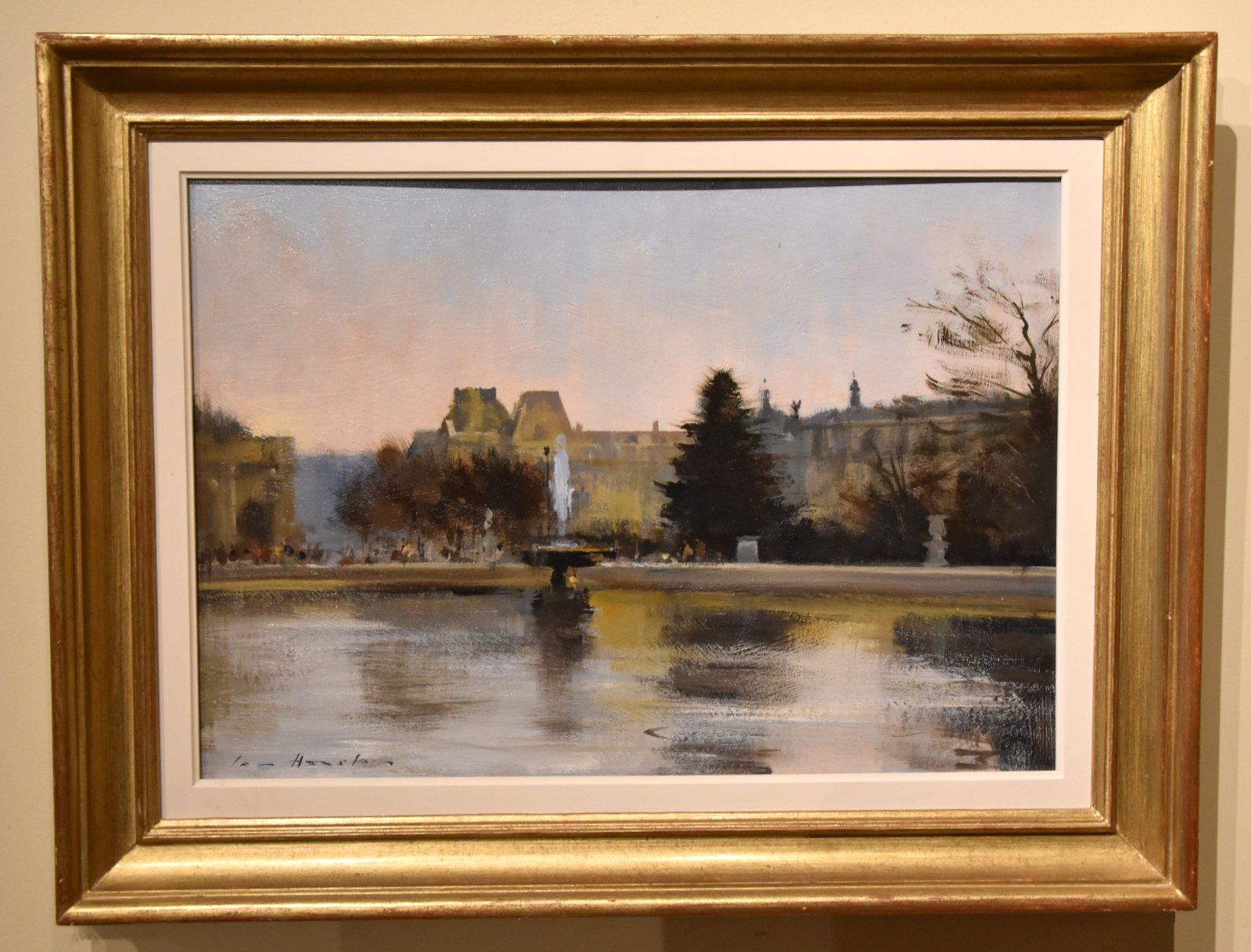 Oil Painting by Ian Houston - Tuilleries November (1 of 5)