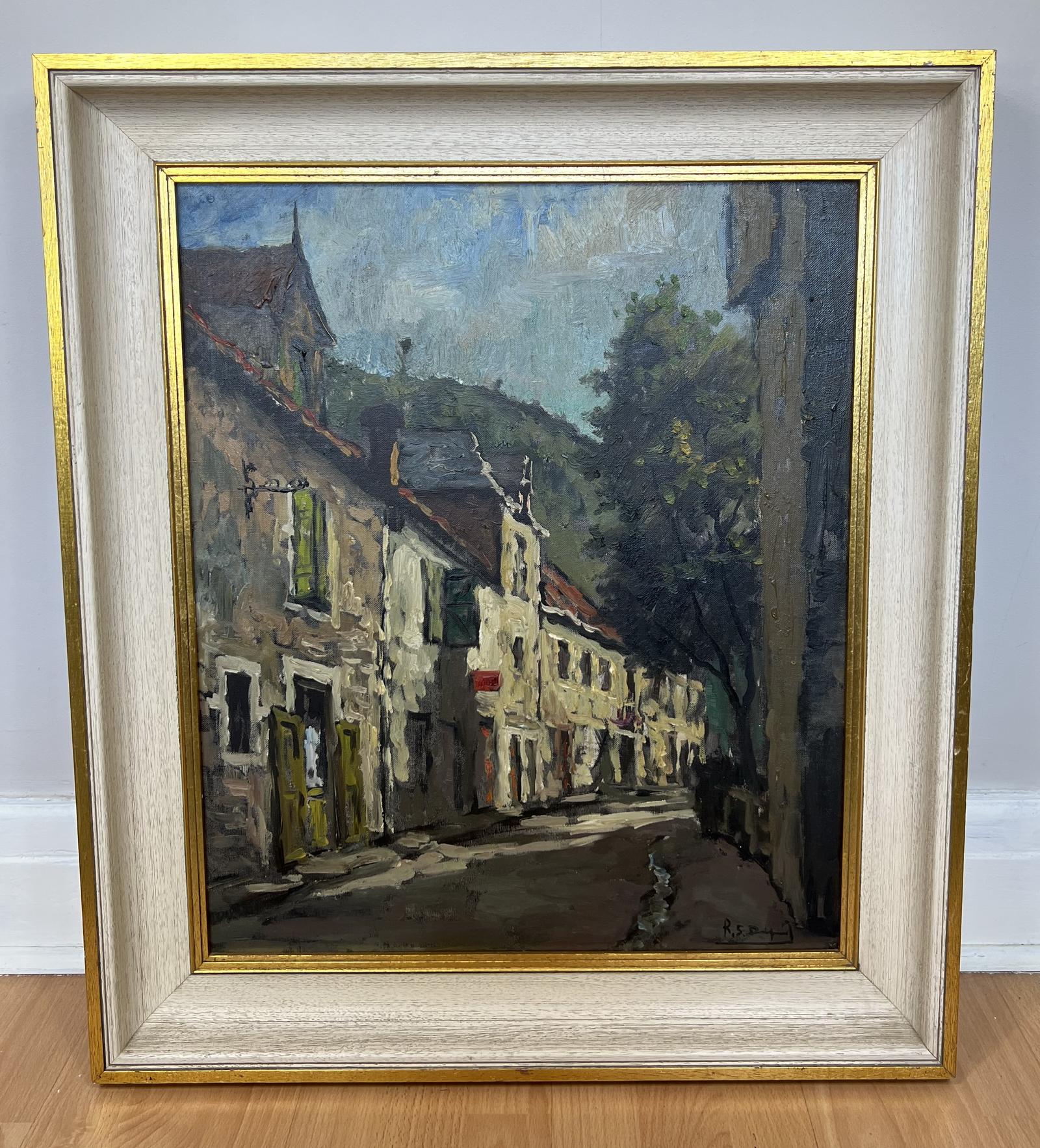 Vintage Oil Painting in Frame (1 of 8) Vintage Oil Painting in Frame (1 of 8)