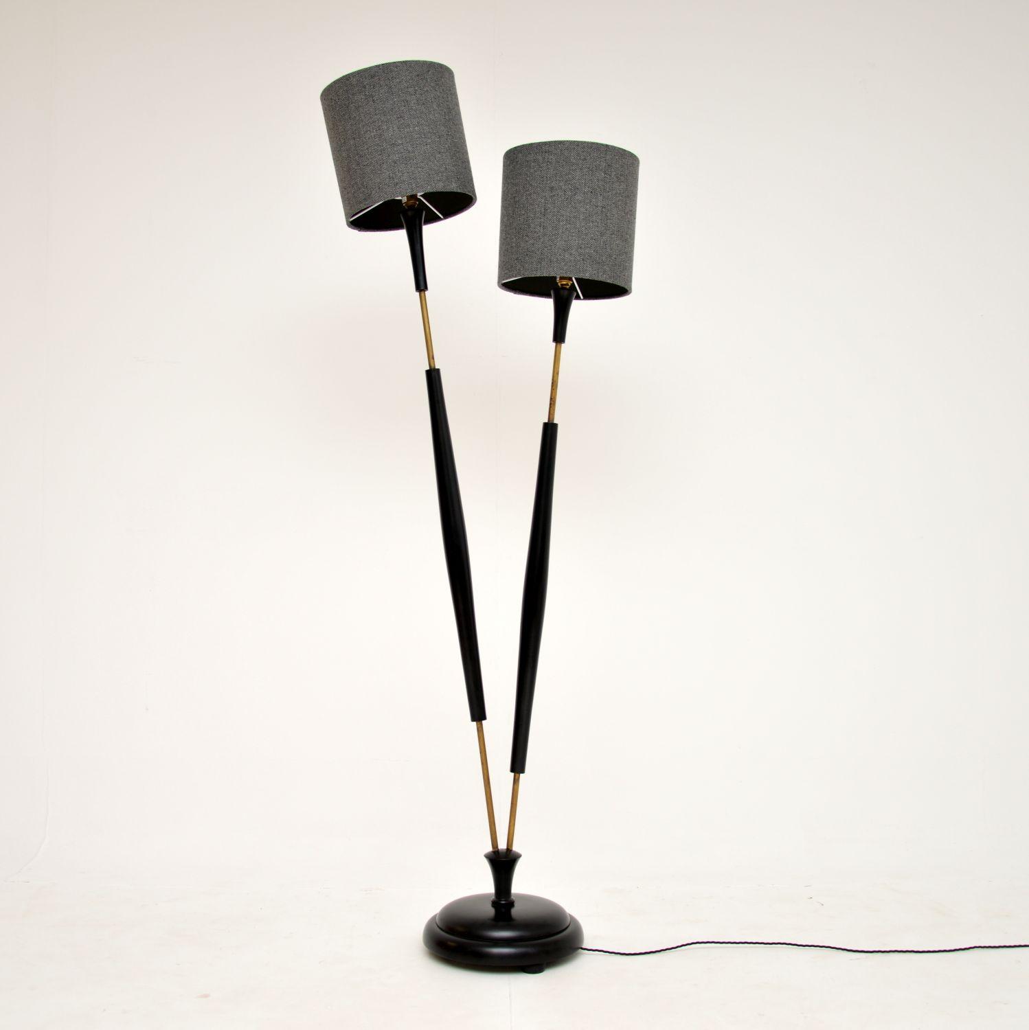Vintage Two Headed Floor Lamp (1 of 8)