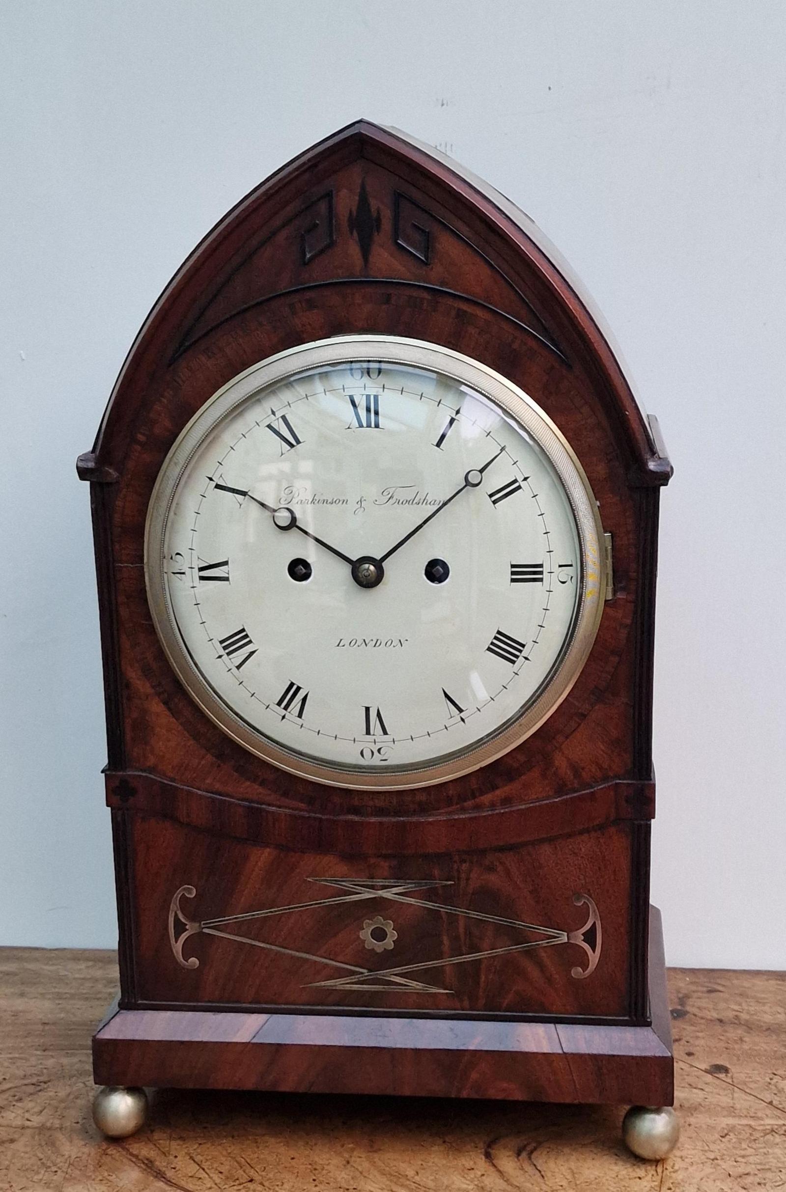Parkinson & Frodsham Georgian Bracket / Table Clock (1 of 7)
