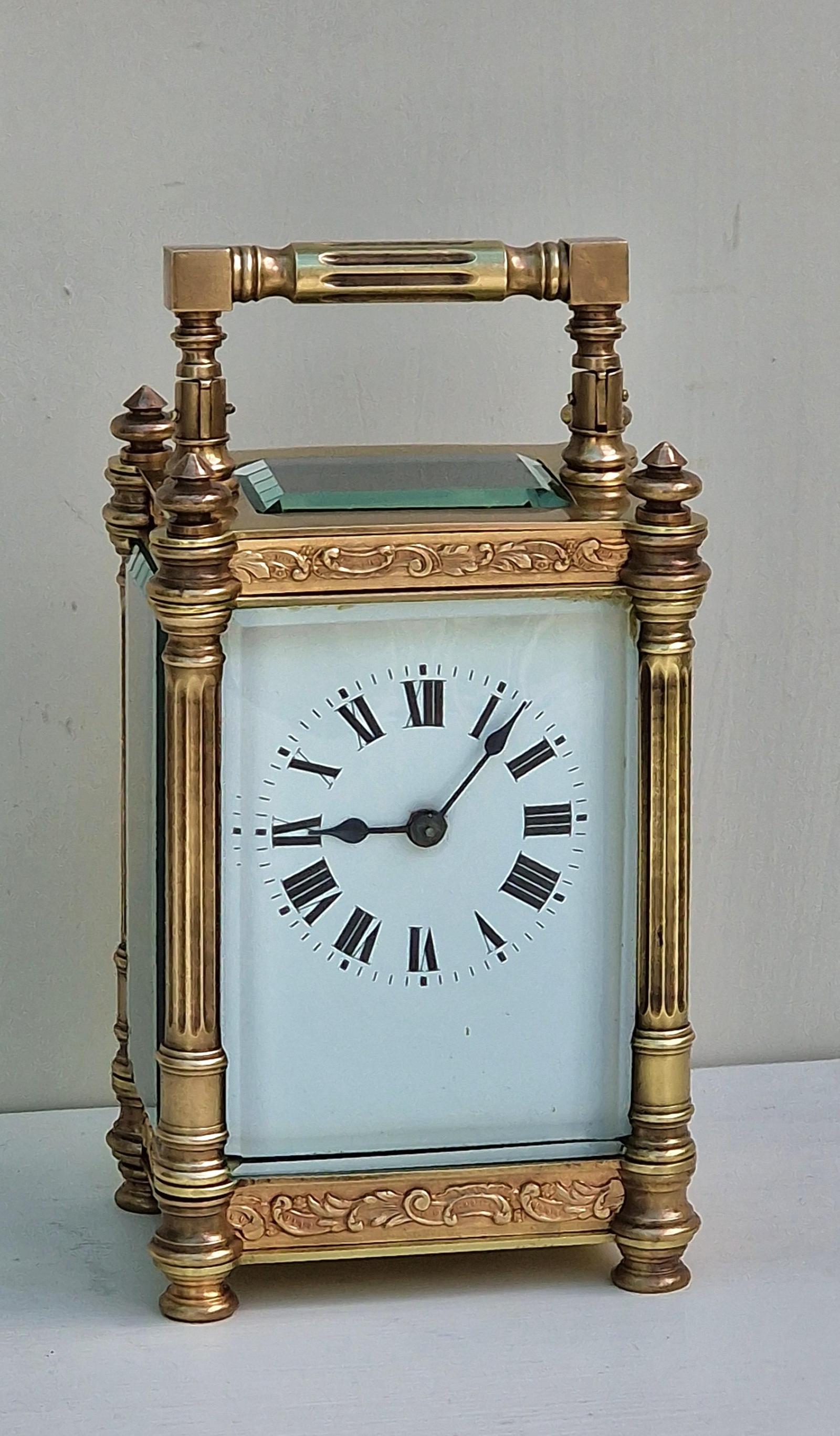 A Decorative Cased Carriage Clock (1 of 7) A Decorative Cased Carriage Clock (1 of 7)