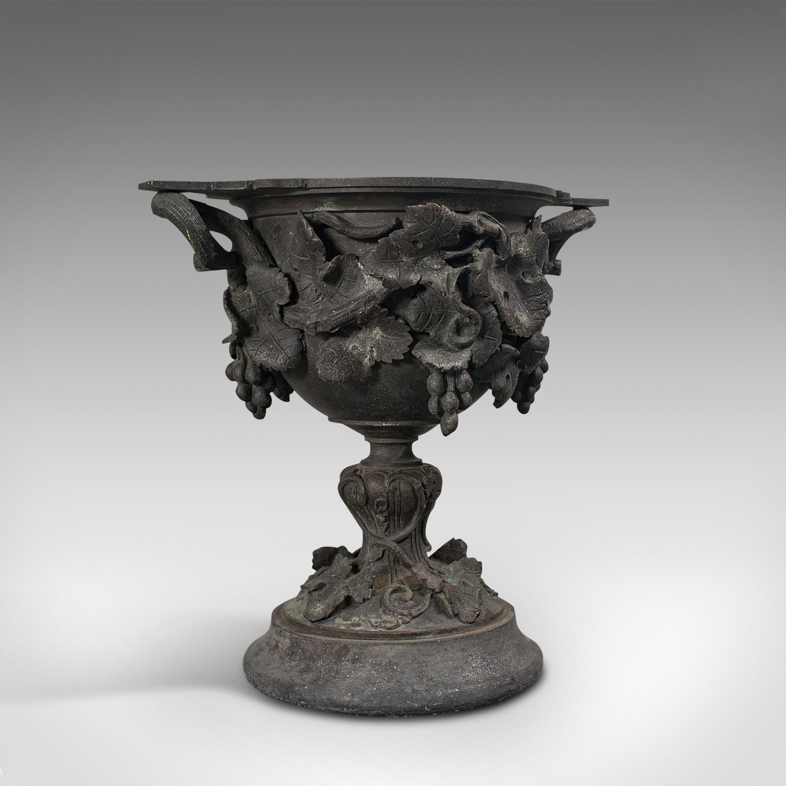 Antique Serving Cup, Continental, Bronze, Goblet, 18th Century, Georgian c.1800 (1 of 12)