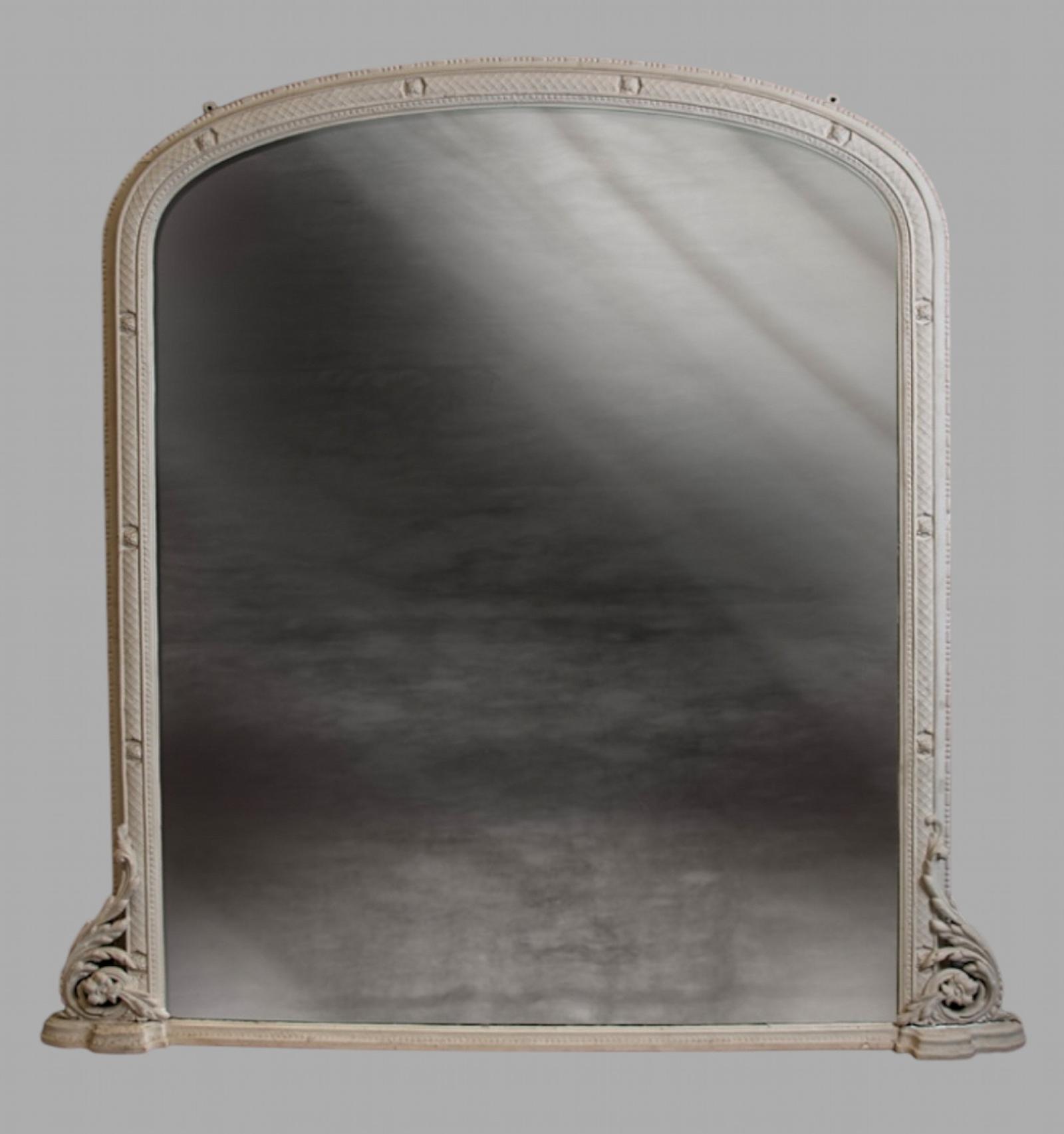 Large Overmantle Mirror c.1900 (1 of 4) Large Overmantle Mirror c.1900 (1 of 4)