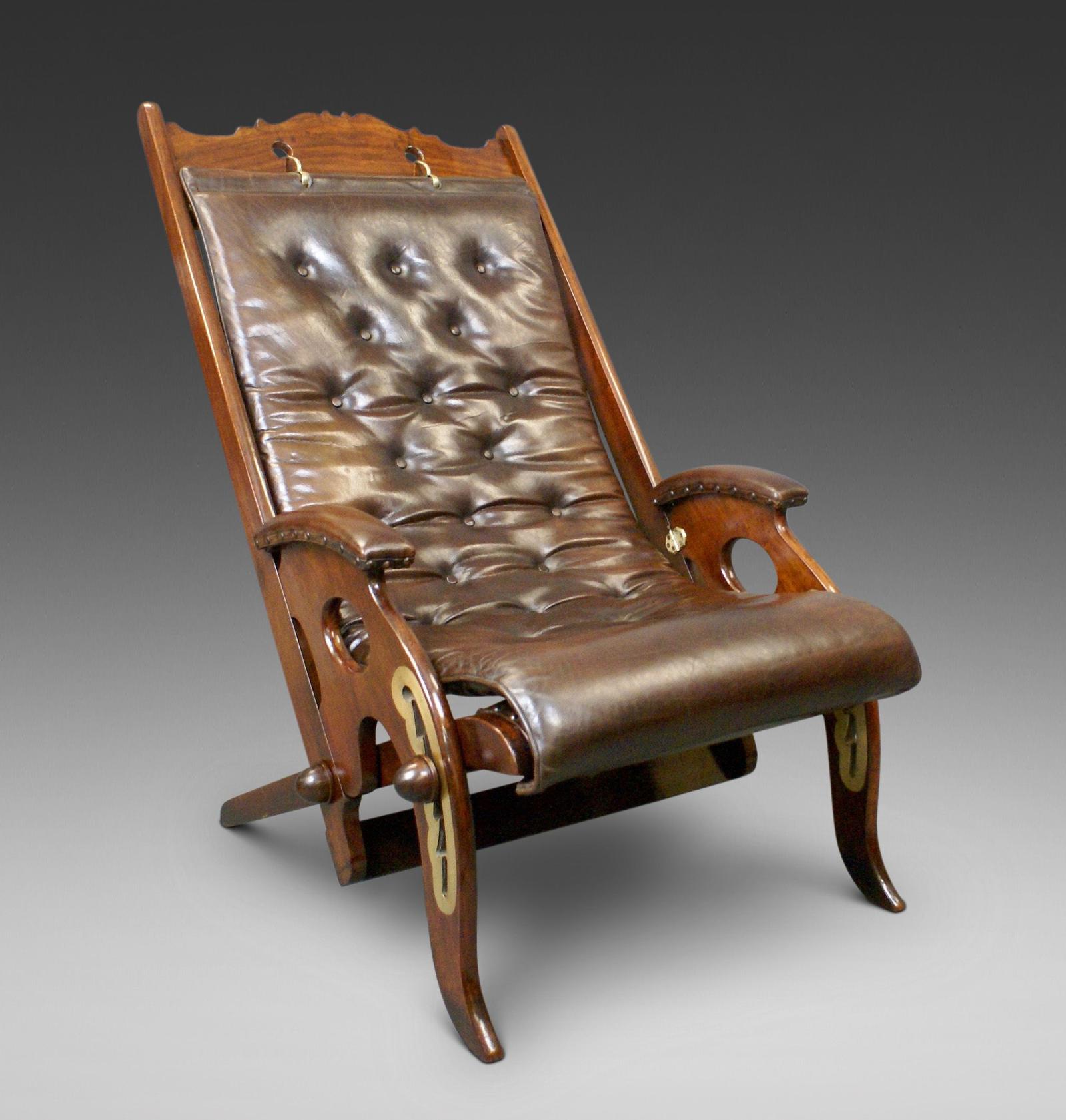 19th Century Adjustable Deckchair (1 of 6)