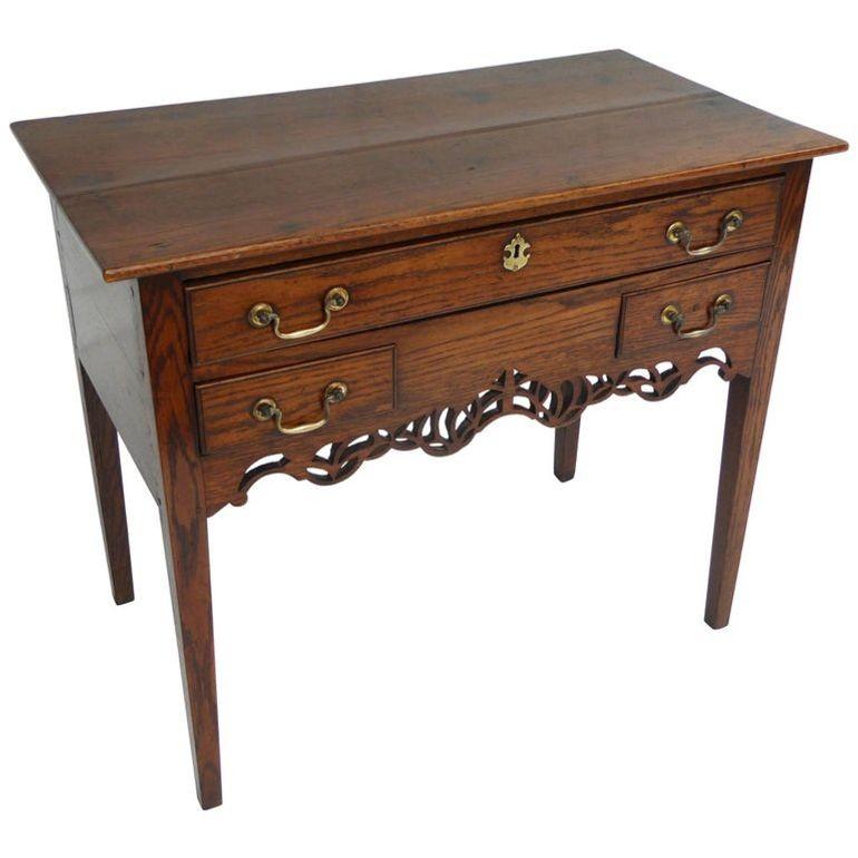 18th Century Oak Lowboy (1 of 9)