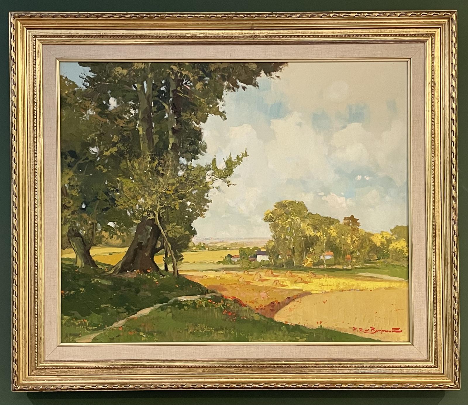 Large Landscape Painting by Francesco Pablo de Besperato (1 of 4)