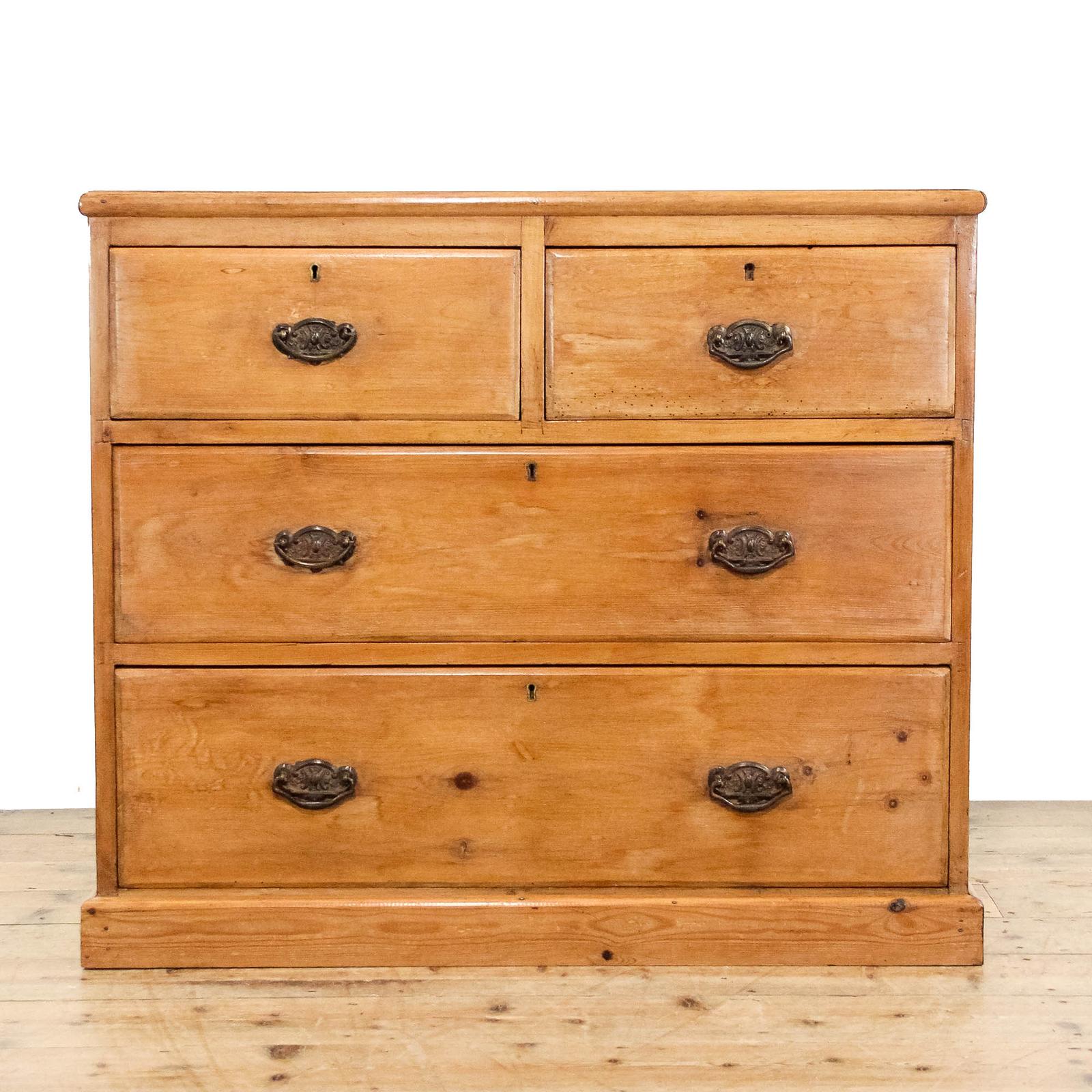 Antique Victorian Pine Chest of Drawers (1 of 10)