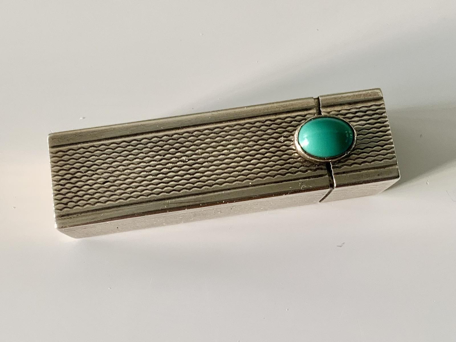 Italian Silver Lipstick Holder (1 of 5)