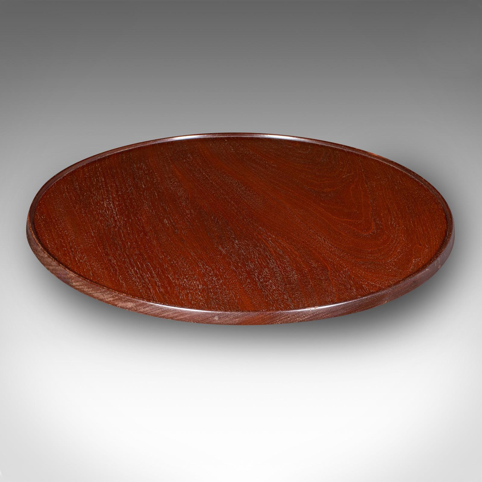 Antique Canapé Party Turntable, English, Serving Tray, Lazy Susan, Edwardian (1 of 9)