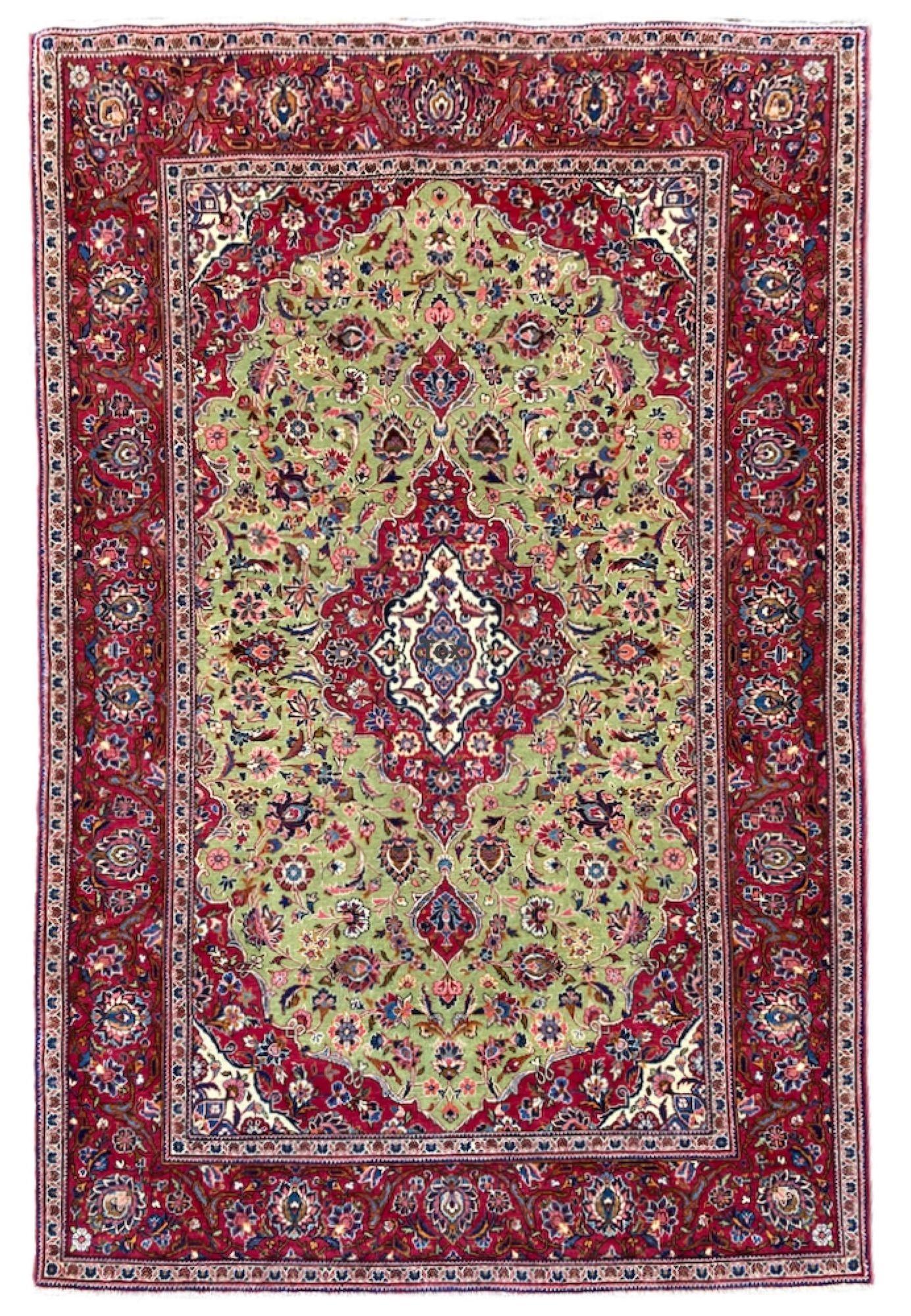 Antique Kashan Rug (1 of 17)