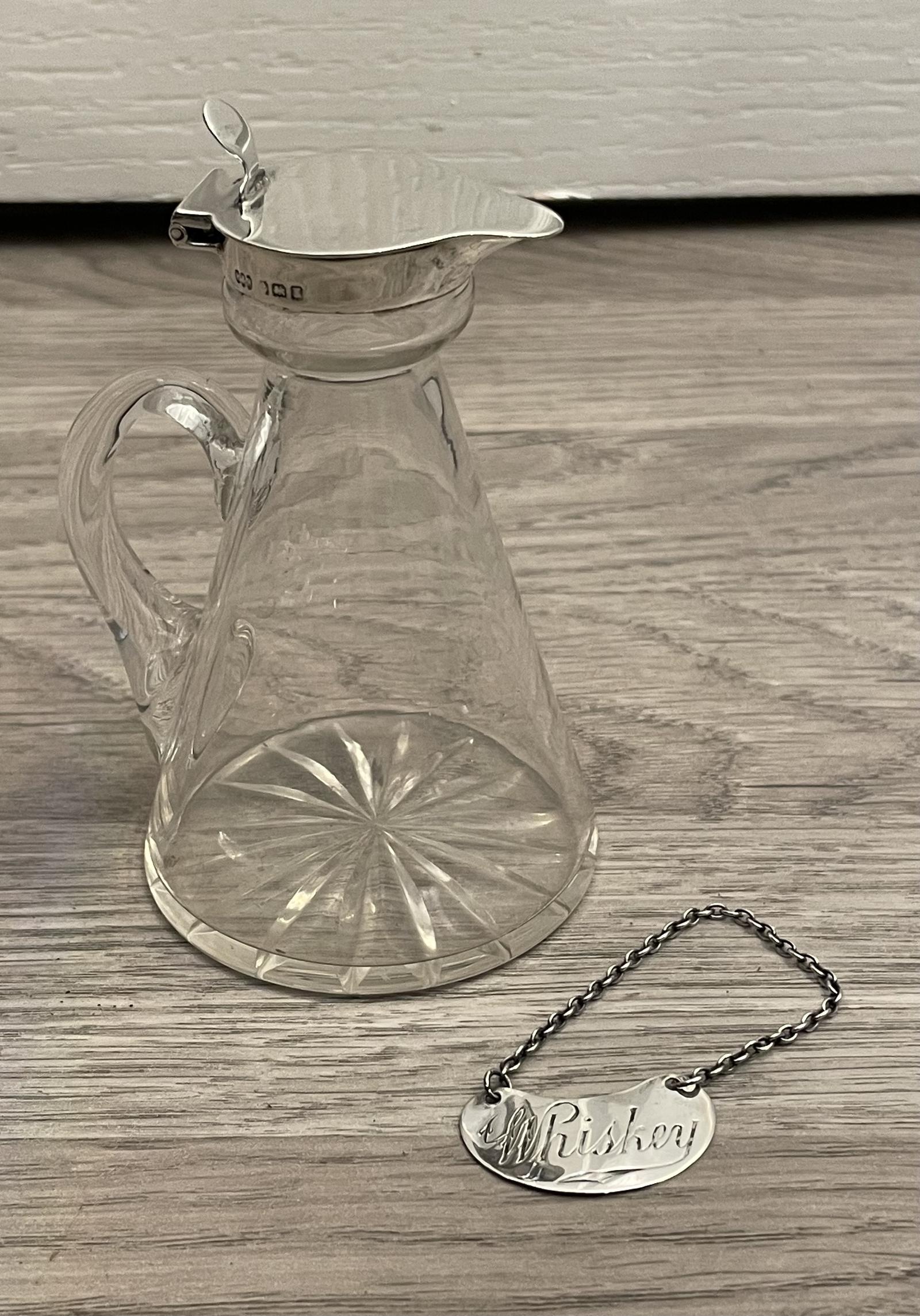 George V Silver Topped Whisky Noggin by Hukin & Heath 1922 (1 of 7) George V Silver Topped Whisky Noggin by Hukin & Heath 1922 (1 of 7)