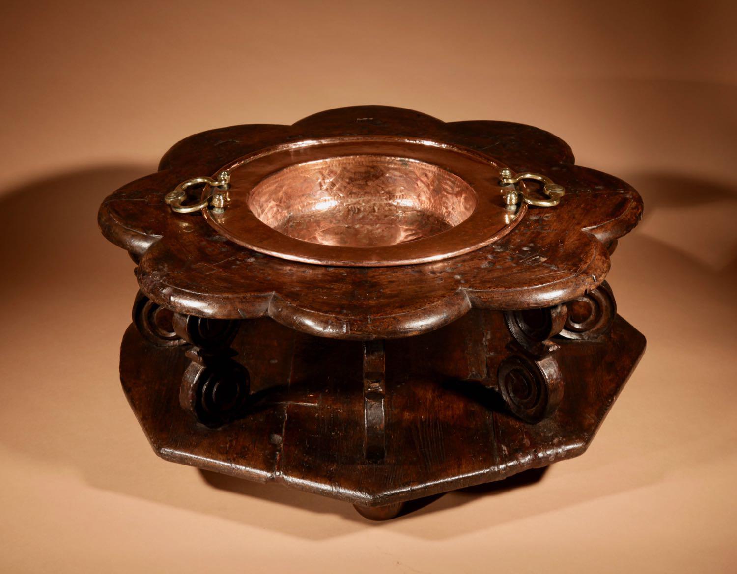 Interesting Antique Spanish Brasero (1 of 8)