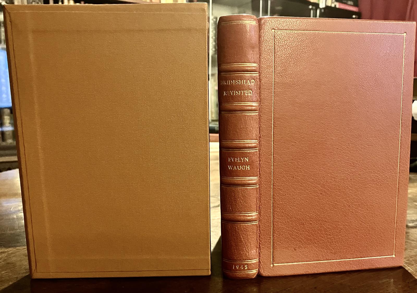 1945 Brideshead Revisited 1st Edition by Evelyn Waugh Full Leather + Slipcase (1 of 4) 1945 Brideshead Revisited 1st Edition by Evelyn Waugh Full Leather + Slipcase (1 of 4)