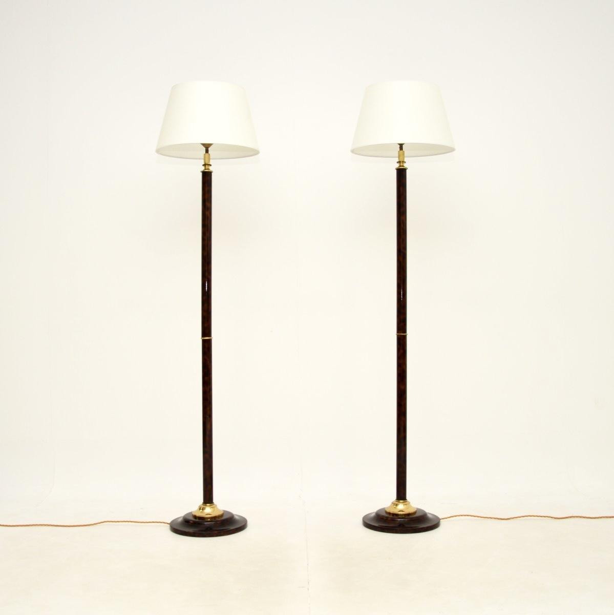 Pair of Vintage French Floor Lamps by Le Dauphin (1 of 8) Pair of Vintage French Floor Lamps by Le Dauphin (1 of 8)
