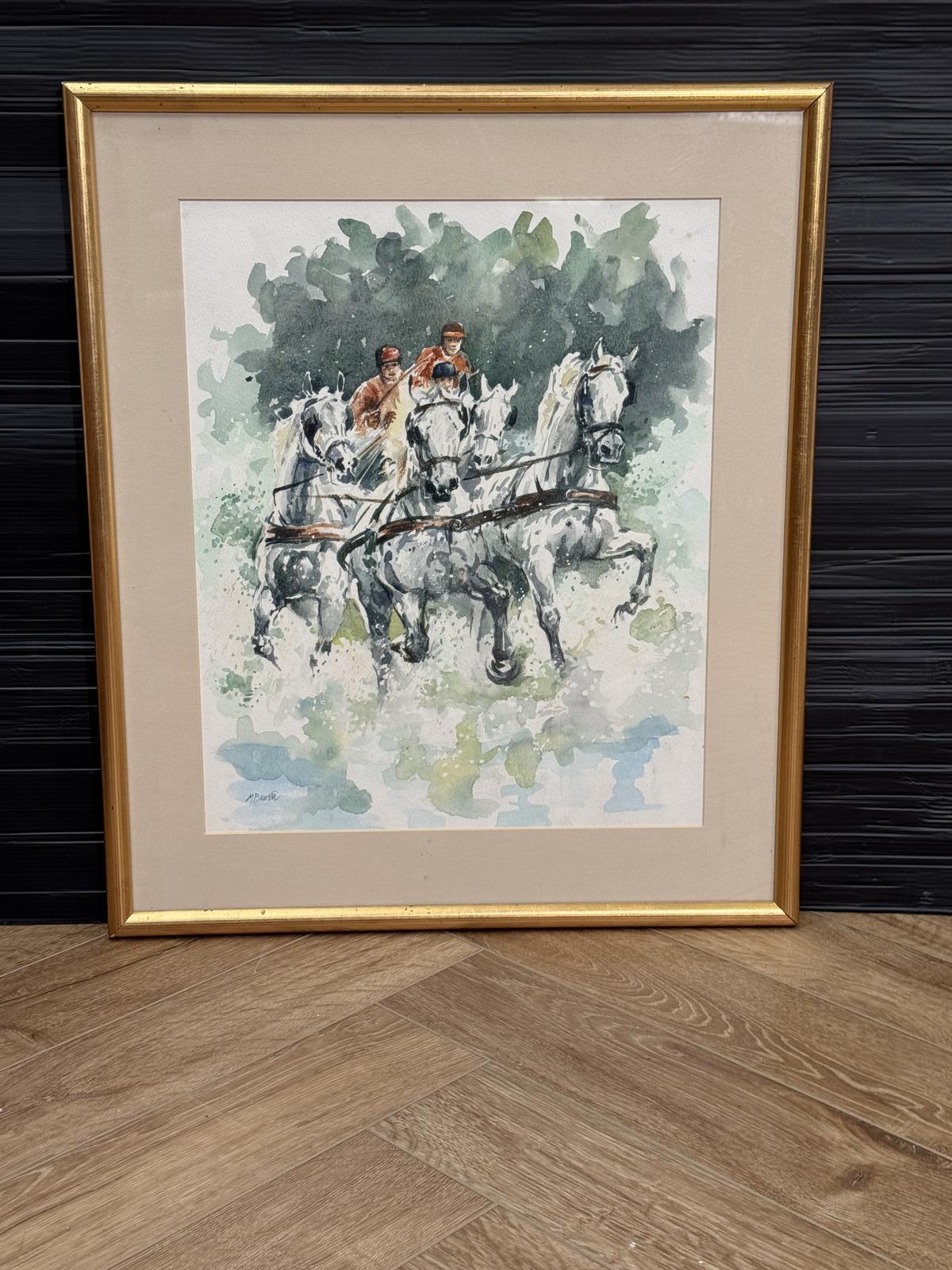 "Through the Water" by Margaret Barrett Sea (b.1939) (1 of 6) "Through the Water" by Margaret Barrett Sea (b.1939) (1 of 6)