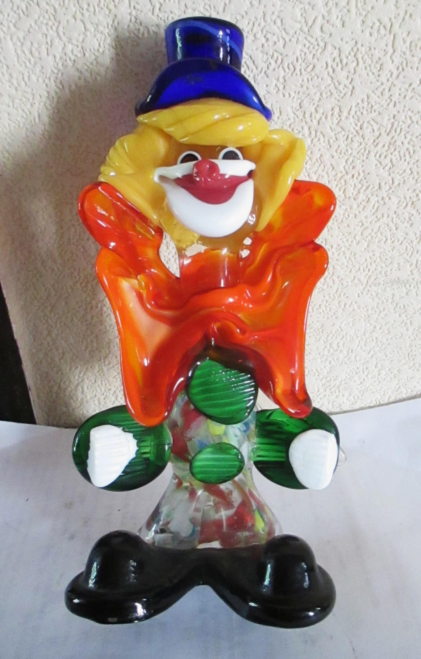 Murano Glass  Clown (1 of 3)