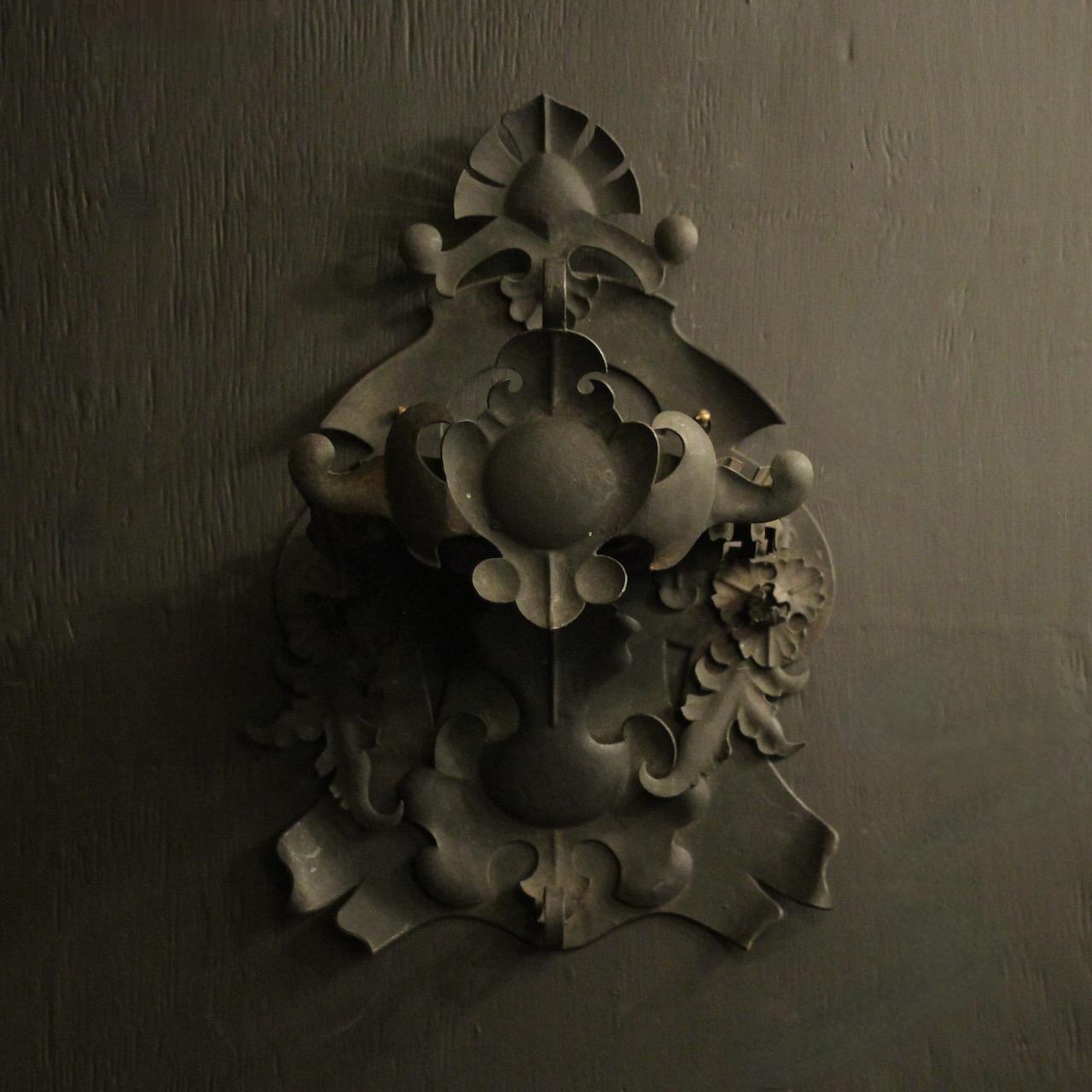 Florentine Single Wrought Iron Antique Shelf (1 of 10)