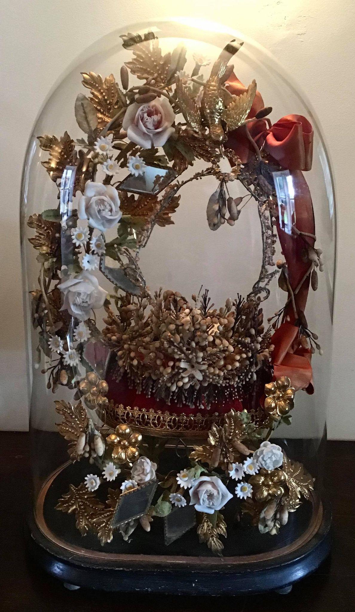 Large French Wedding Dome c.1880 (1 of 6) Large French Wedding Dome c.1880 (1 of 6)