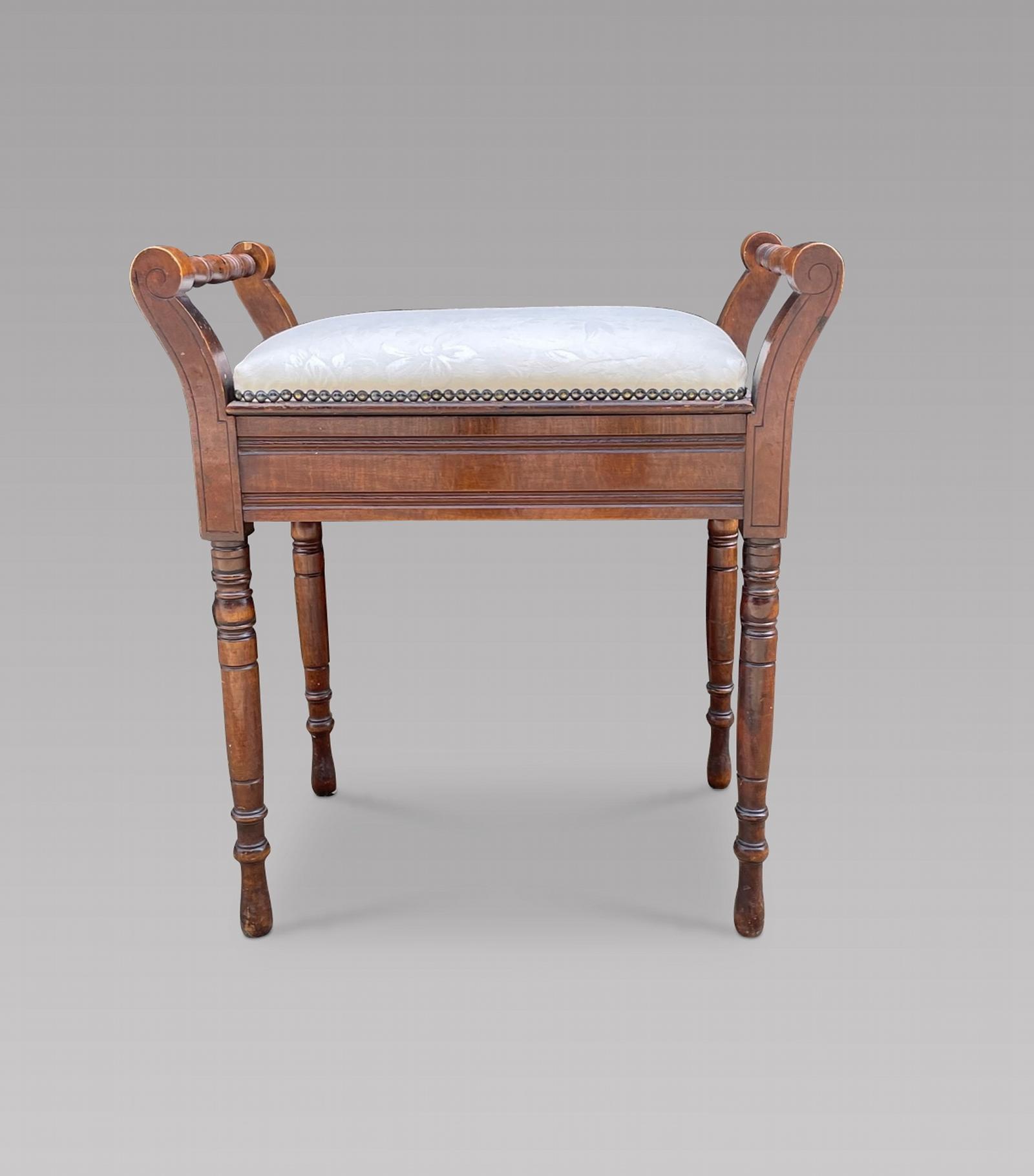 Edwardian Piano Stool (1 of 4) Edwardian Piano Stool (1 of 4)