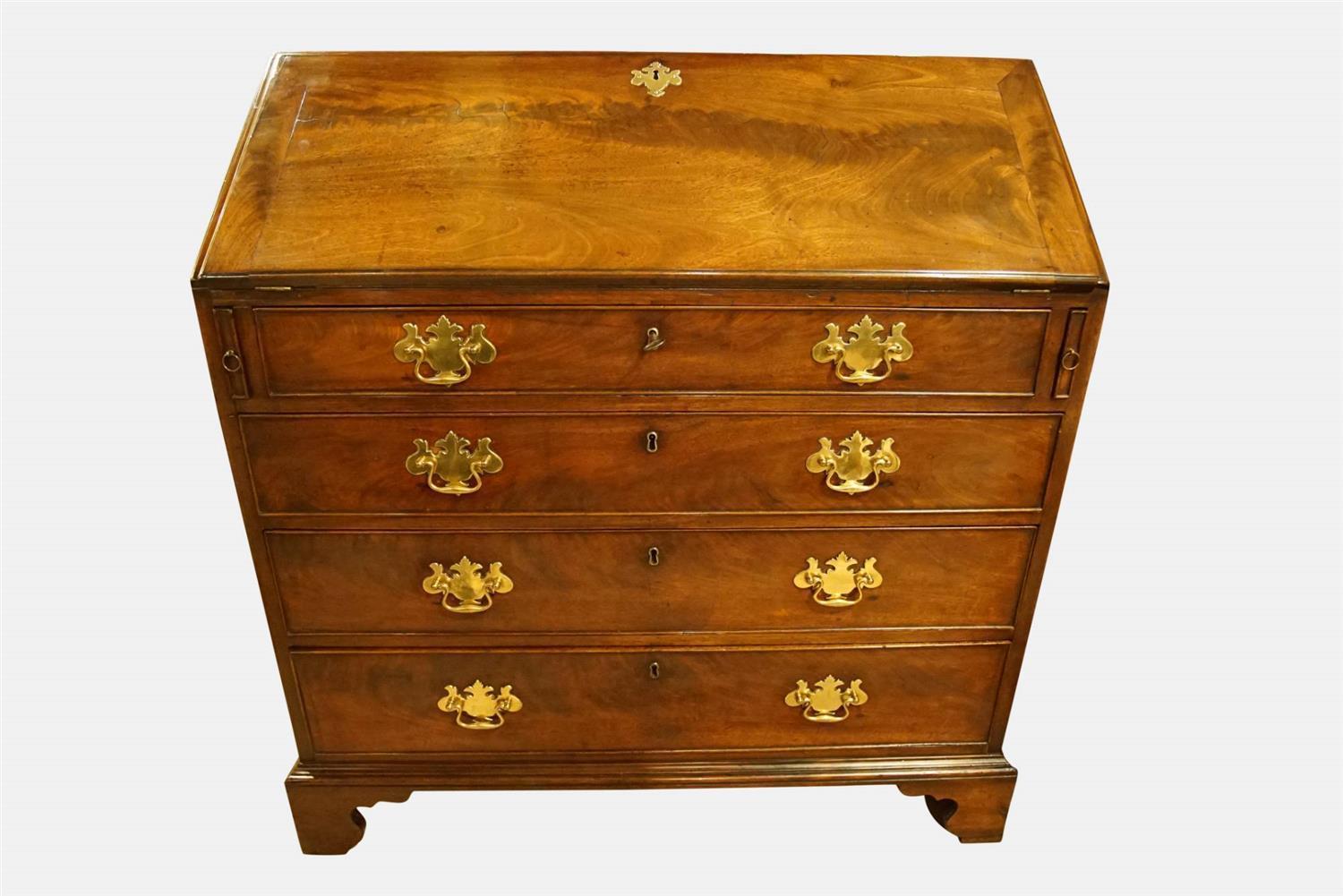 18th Century Mahogany Bureau (1 of 10) 18th Century Mahogany Bureau (1 of 10)