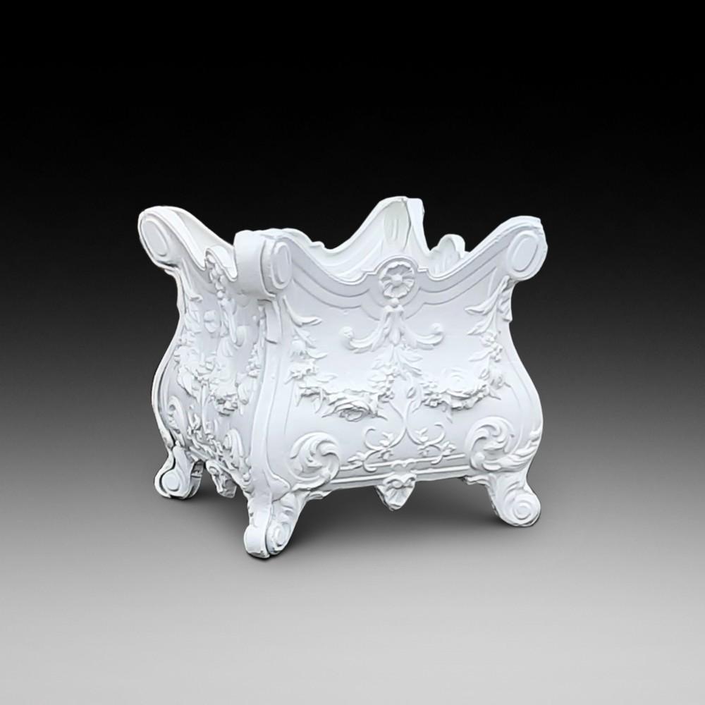 Victorian Square Form Cast Iron Jardiniere (1 of 5)