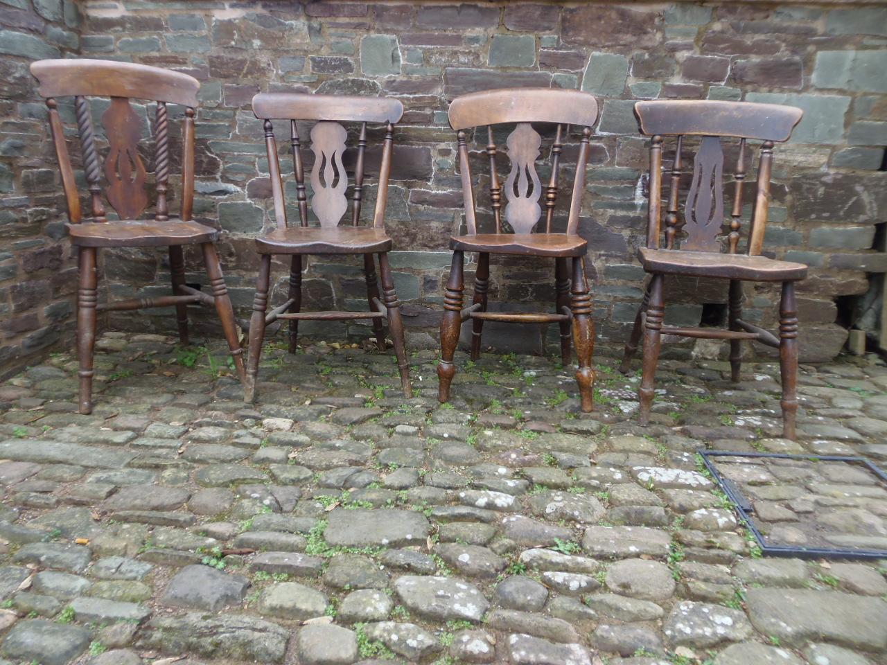 Victorian Kitchen Chairs (1 of 2) Victorian Kitchen Chairs (1 of 2)