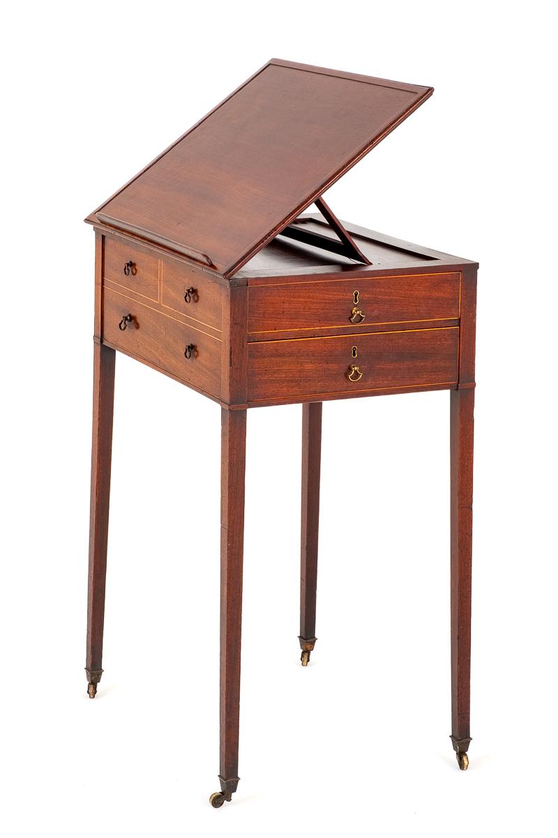 Regency Mahogany Reading Table (1 of 9)
