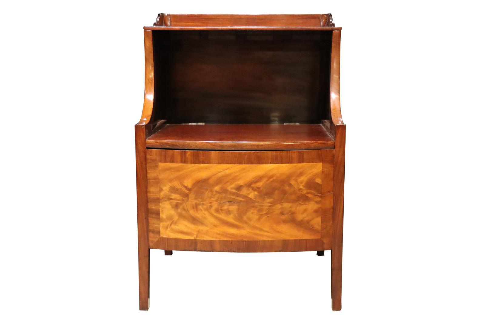 Regency Mahogany Commode (1 of 5)