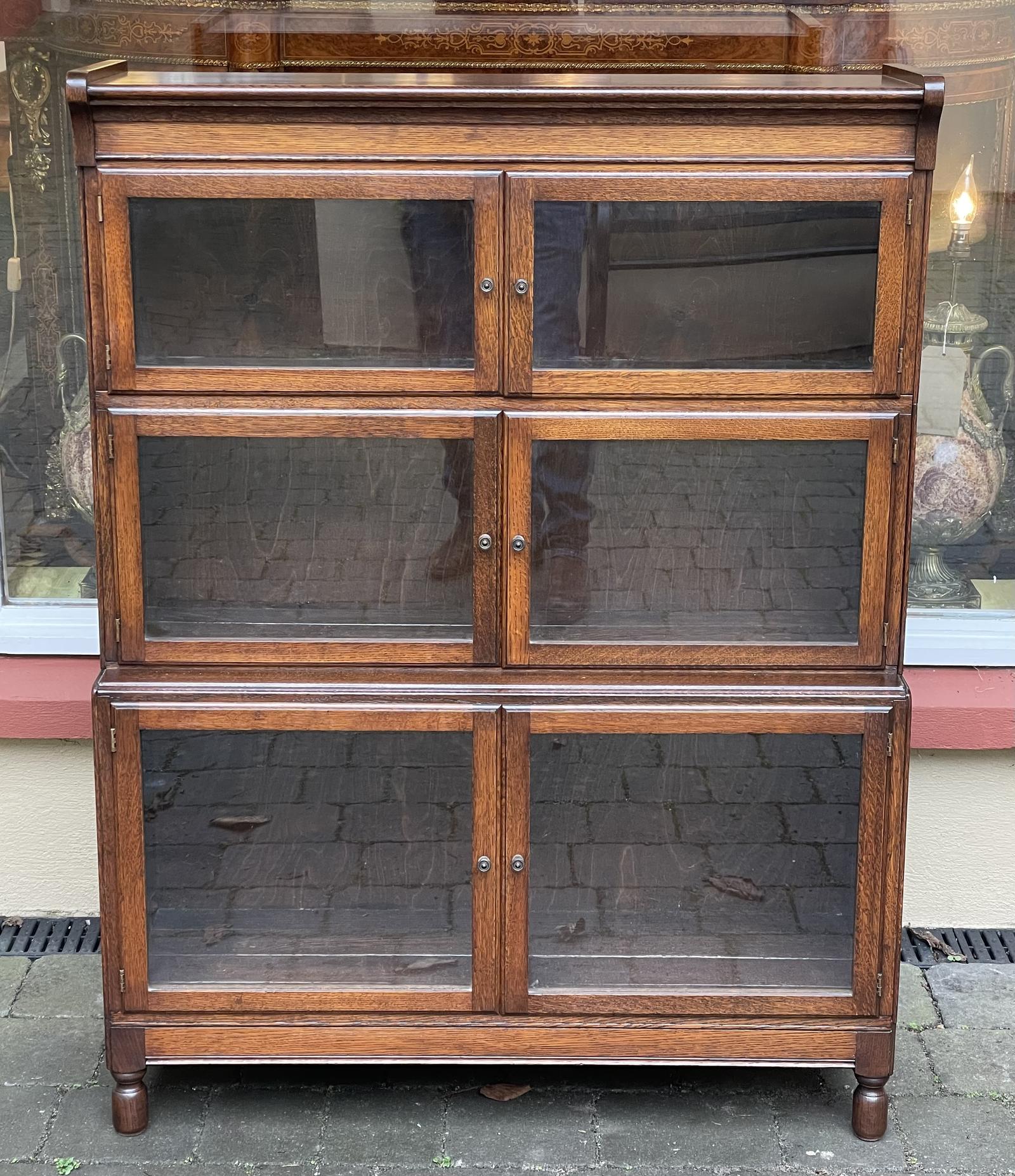 Edwardian Stacking Oak Barristers Bookcase by Minty (1 of 5) Edwardian Stacking Oak Barristers Bookcase by Minty (1 of 5)
