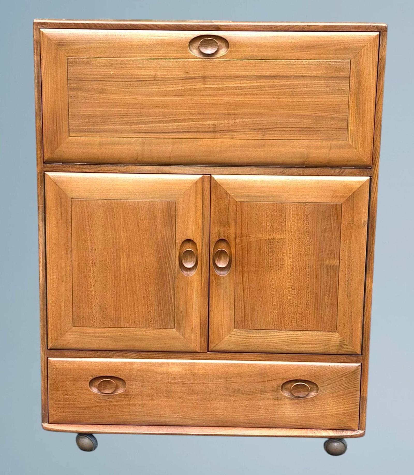 Ercol Light Elm Bureau 469 From The Windsor Range (1 of 15)