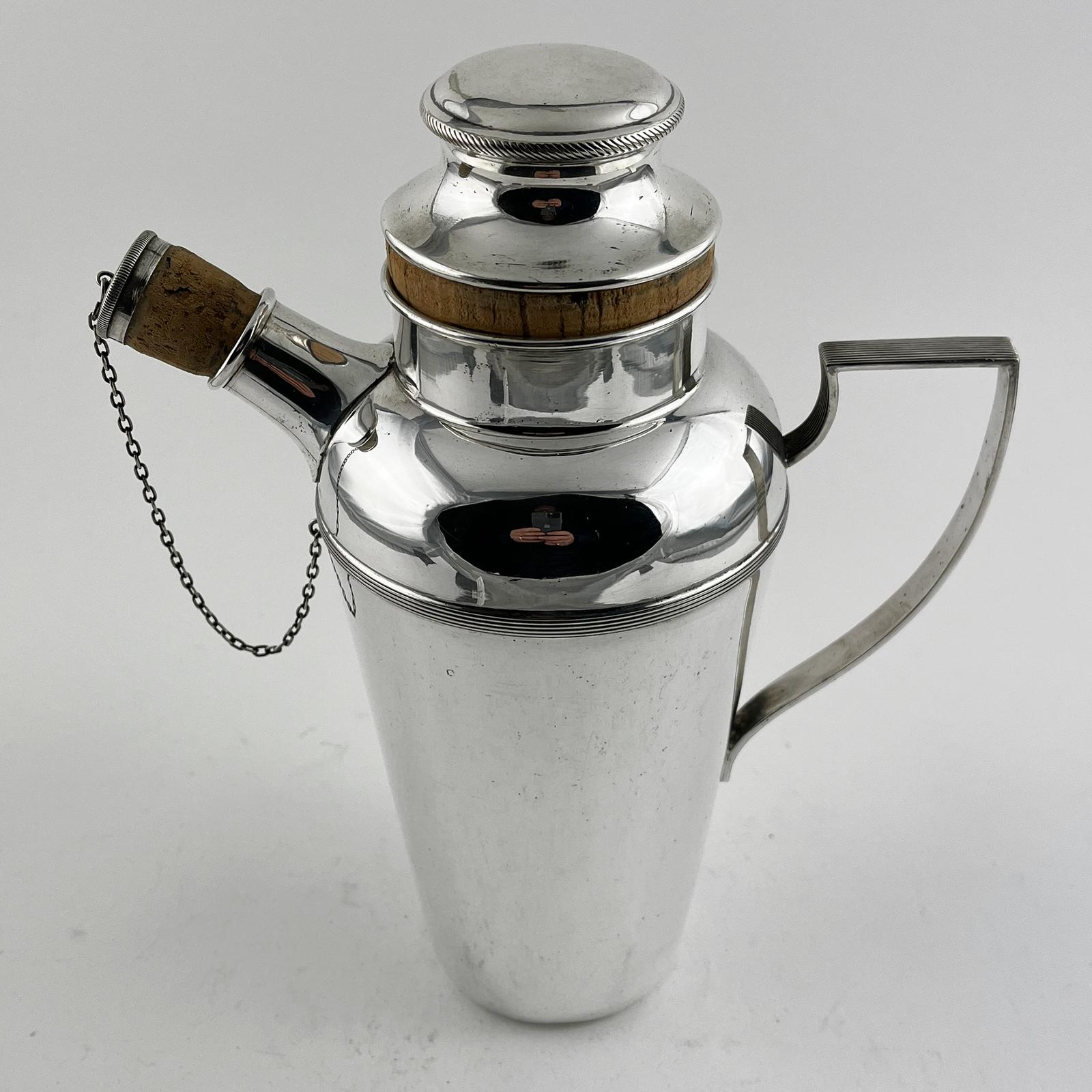 Quality James Dixon & Sons Silver Plated Cocktail Shaker (1 of 9)