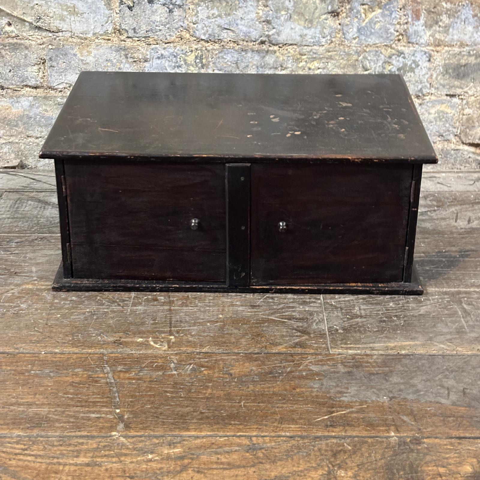 1920s Microscope Slide Cabinet with Ivorine Labels (1 of 7)