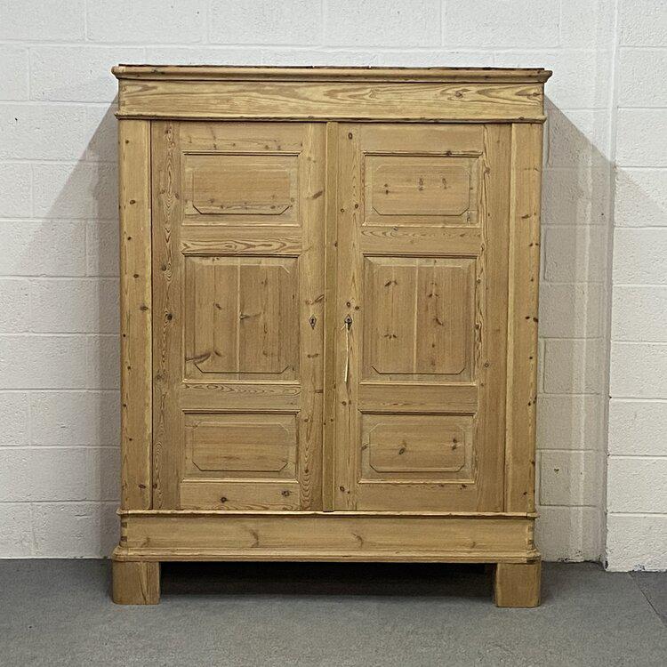 Antique Pine German Wardrobe 'Dismantles' (1 of 4) Antique Pine German Wardrobe 'Dismantles' (1 of 4)
