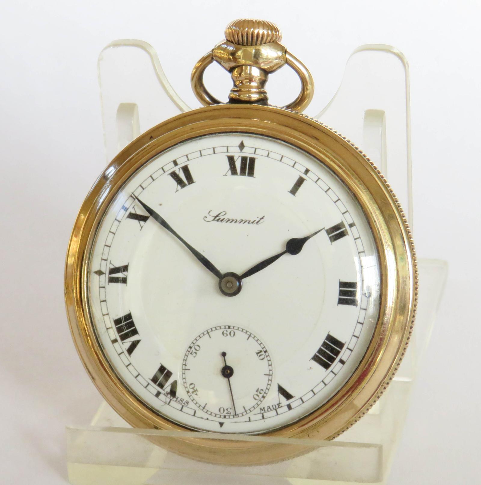 Pocket Watch: 1920s Summit Pocket Watch from Record (1 of 4)