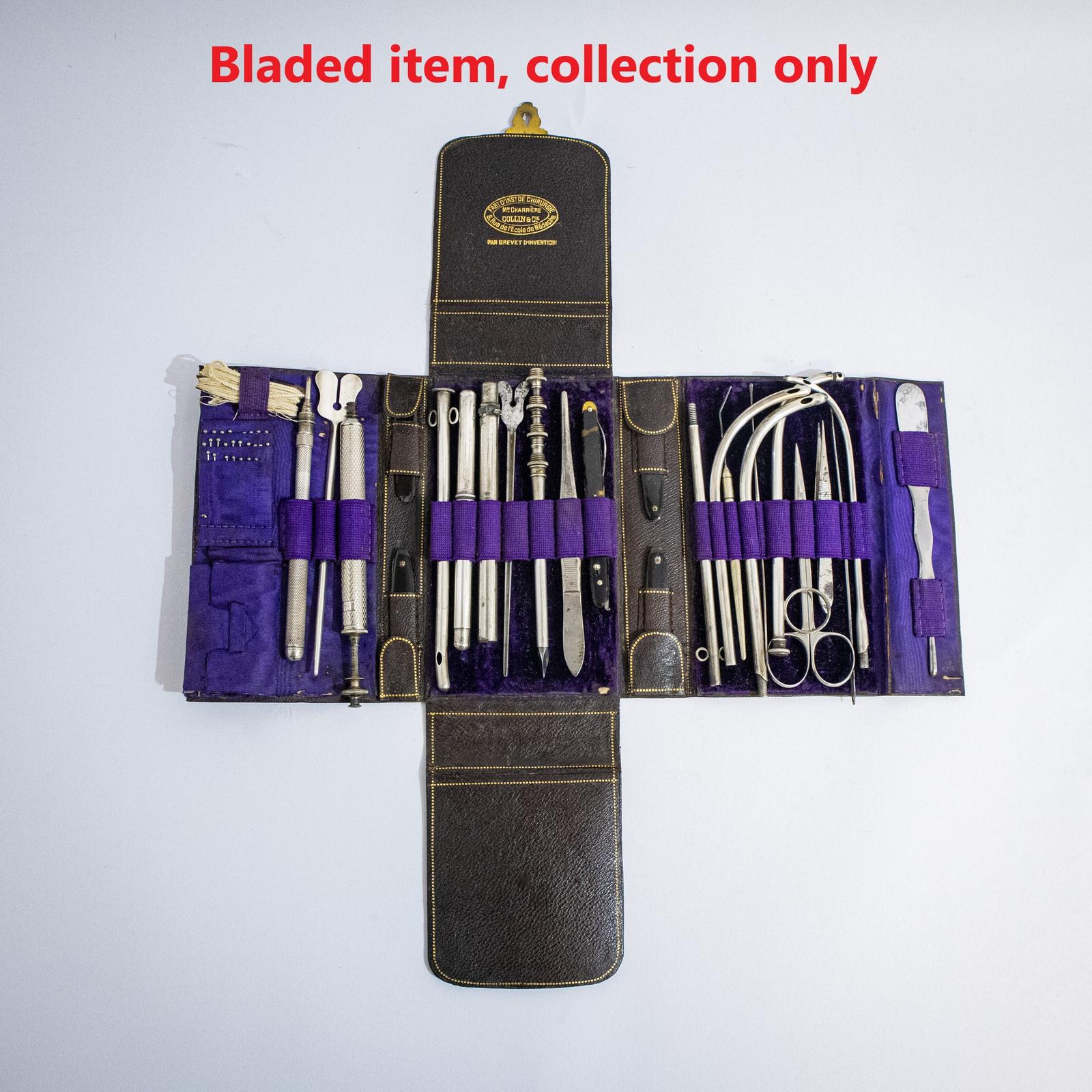 19th Century French Pocket Surgical Set Collin & Cie (1 of 15)