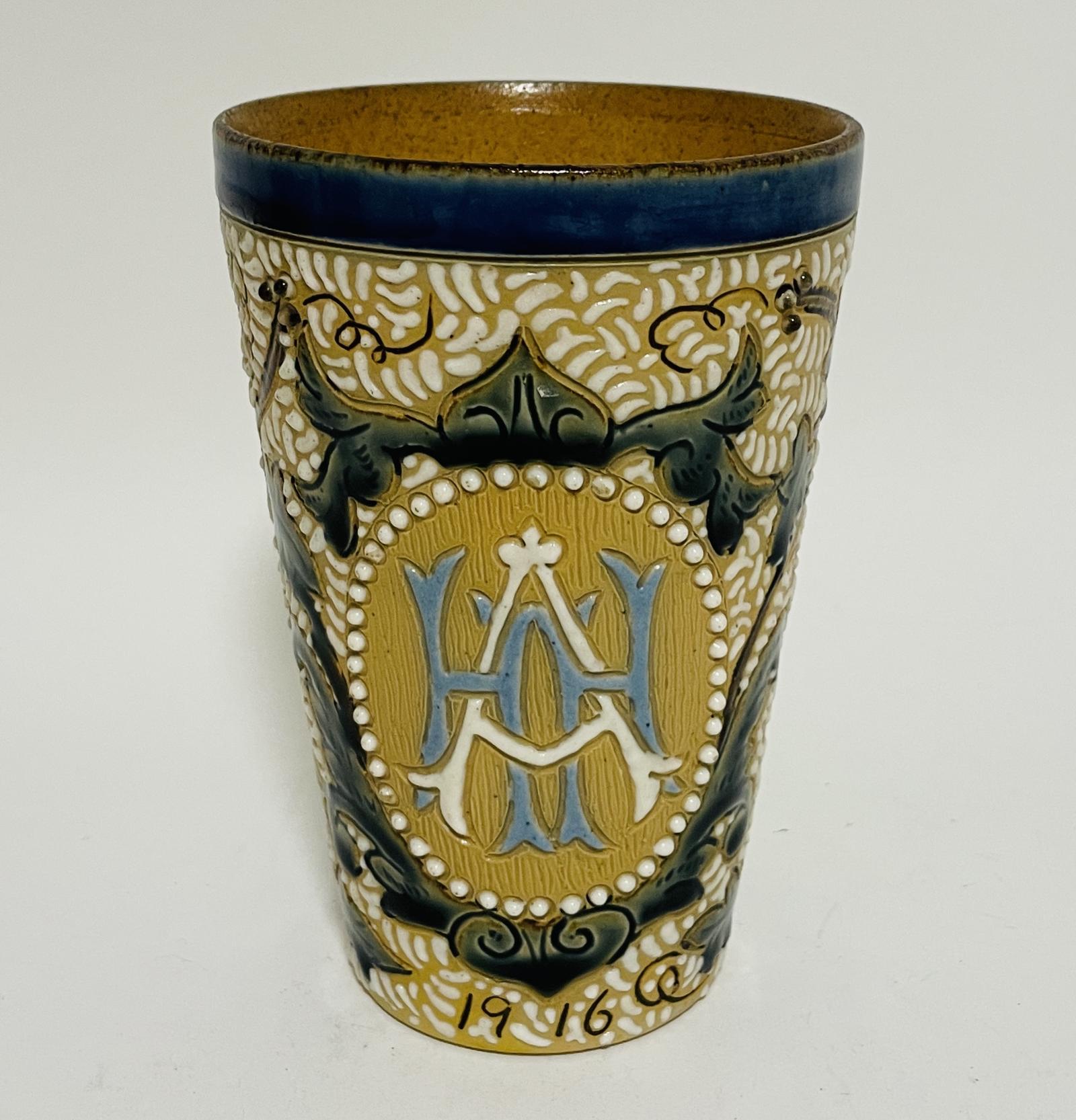 Fulham Pottery Arts & Crafts Beaker (1 of 9)