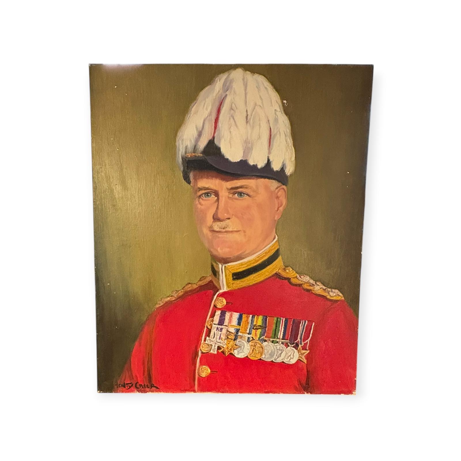 British Military Portrait of Guards Division Staff Officer - Henry Creer (1 of 5) British Military Portrait of Guards Division Staff Officer - Henry Creer (1 of 5)