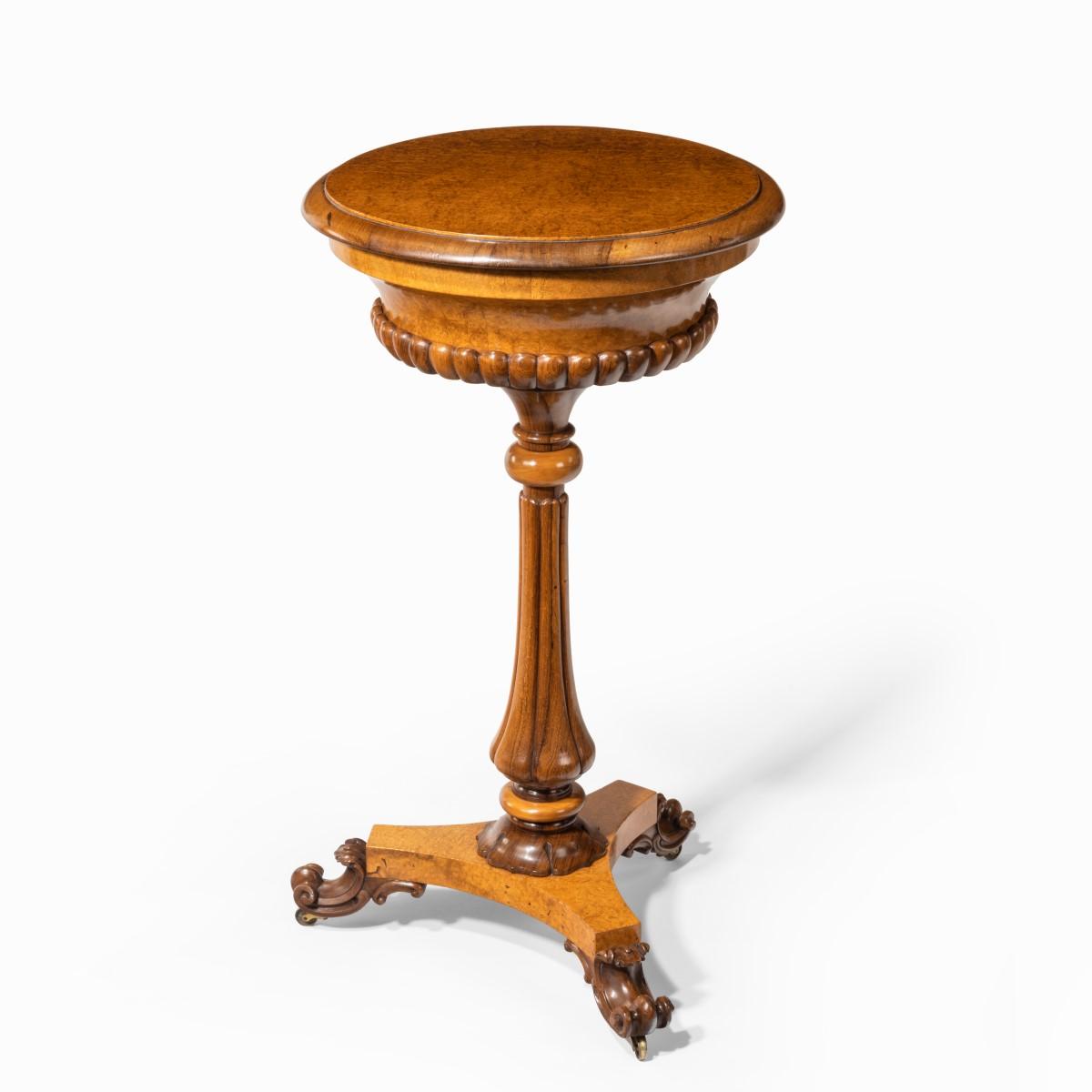 William IV Amboyna & Rosewood Table / Jardiniere (1 of 12) William IV Amboyna & Rosewood Table / Jardiniere (1 of 12)