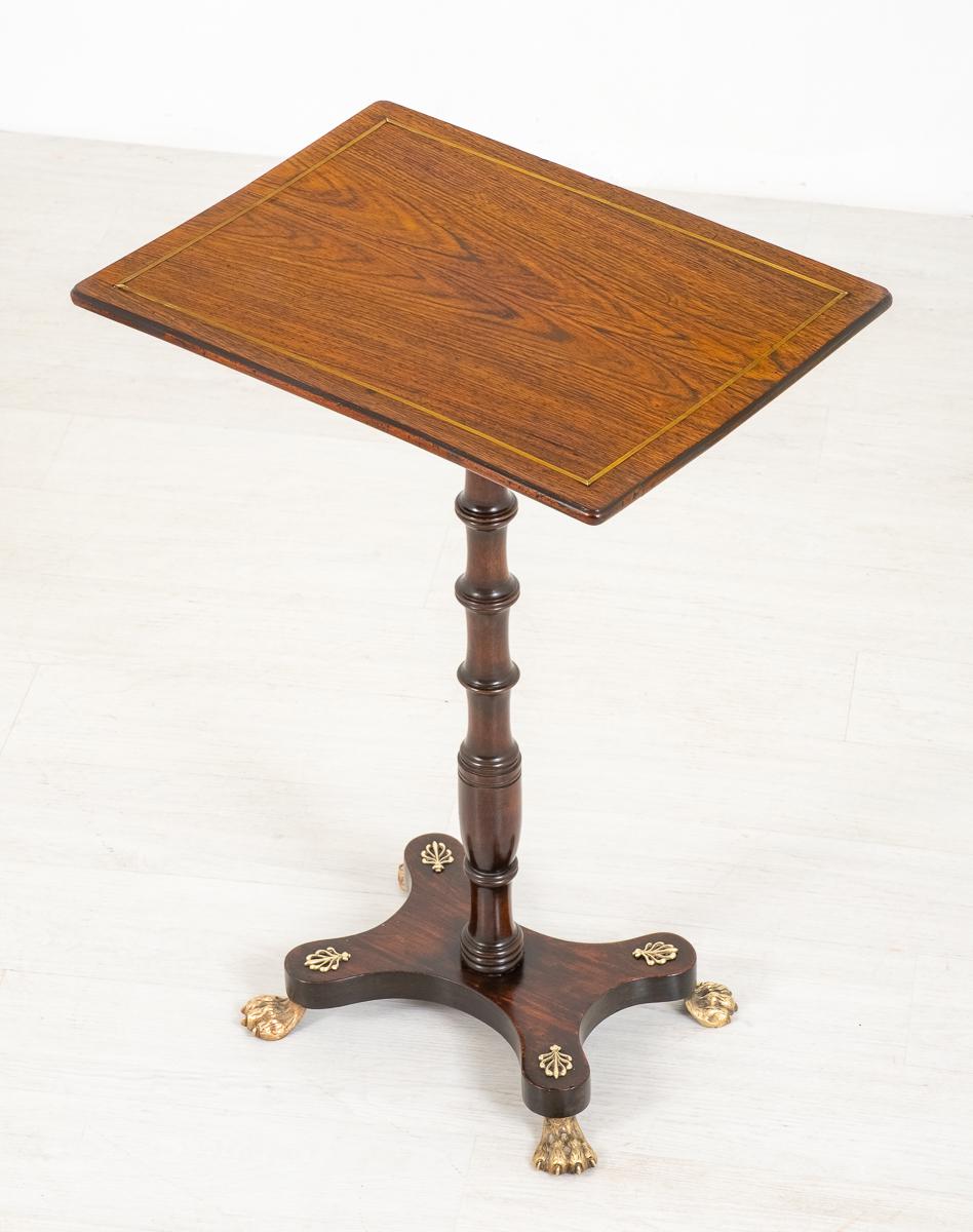 Very Pretty Regency Rosewood Occasional Table (1 of 8)