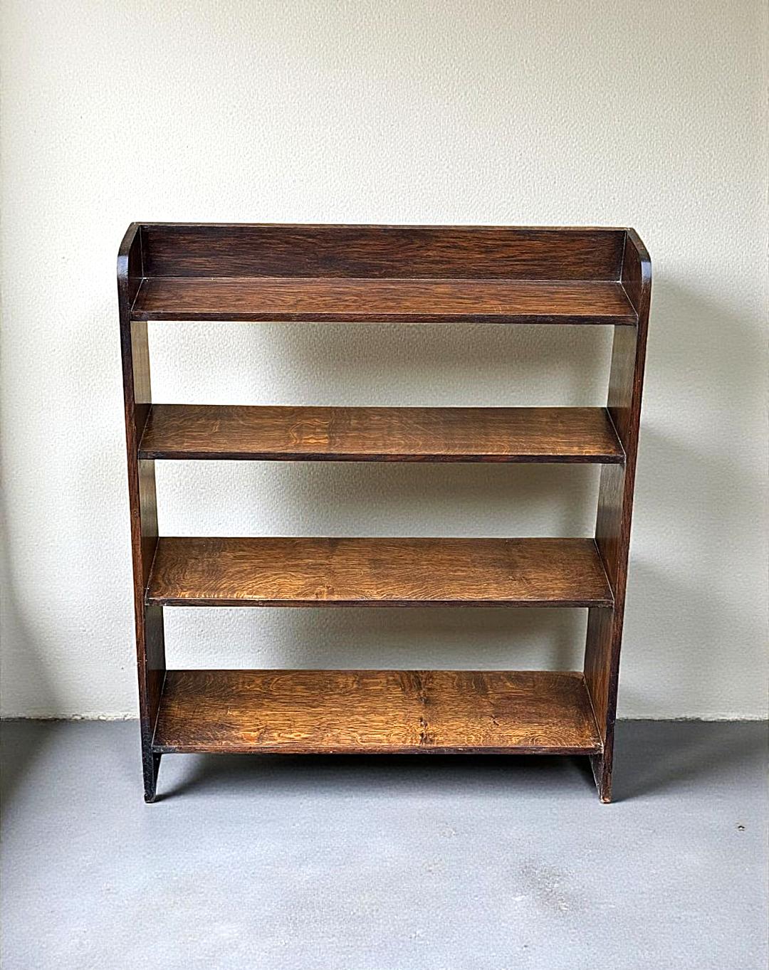 Oak Open Bookcase (1 of 8)