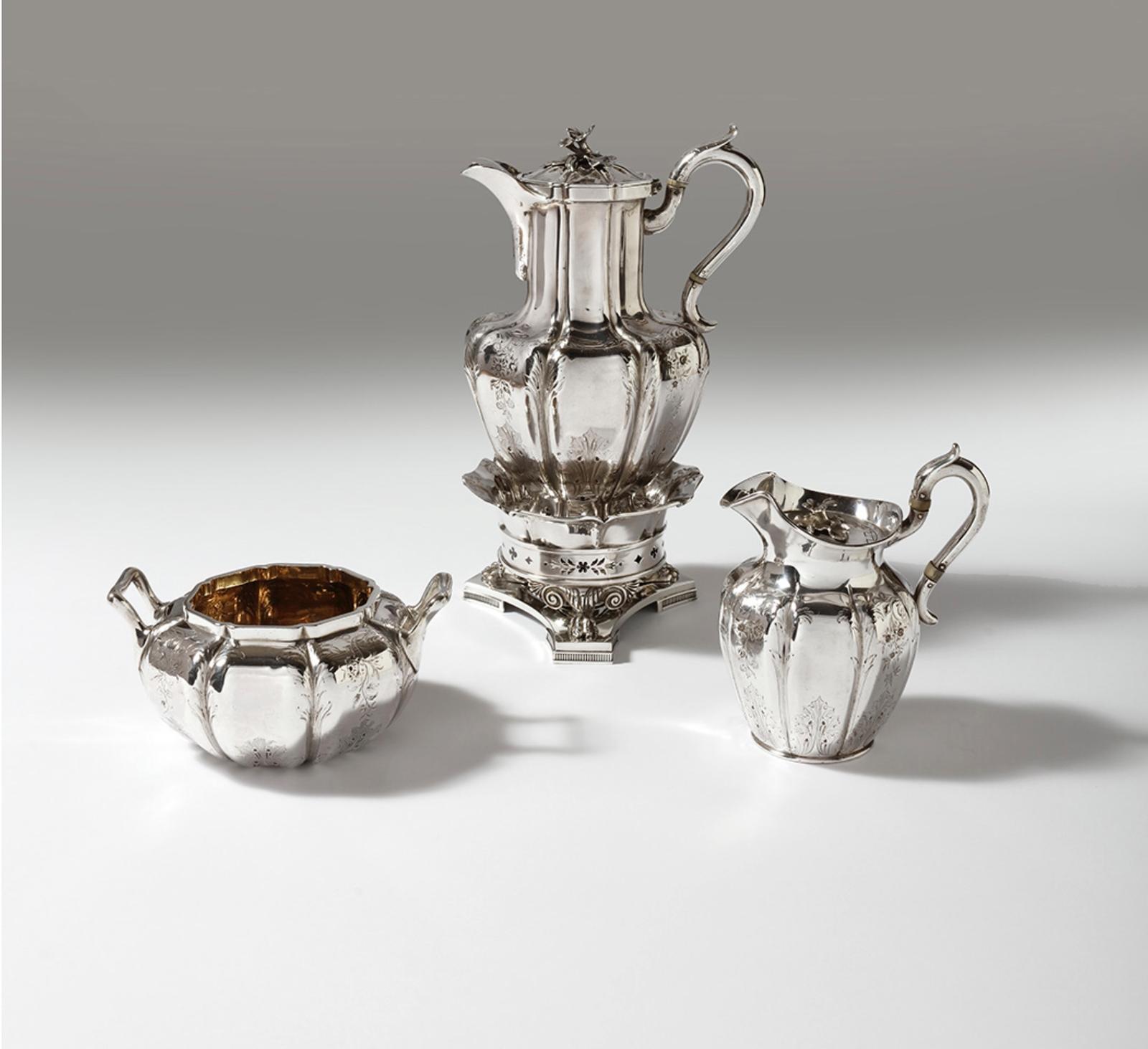Queen Victoria’s Silver Coffee Service by William Bateman & Daniel Ball (1 of 4) Queen Victoria’s Silver Coffee Service by William Bateman & Daniel Ball (1 of 4)