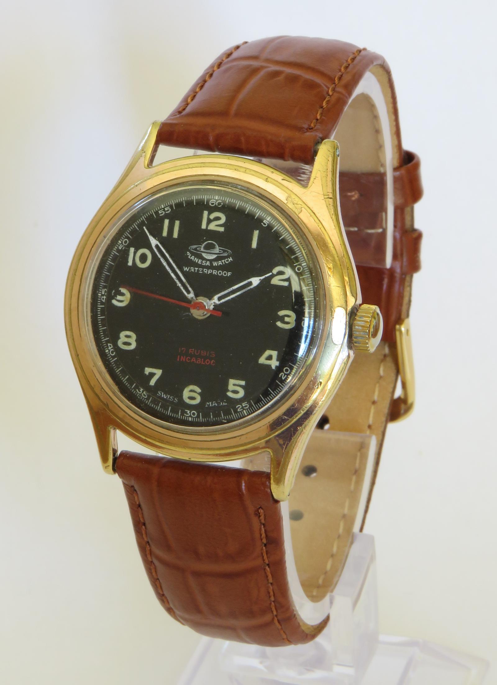 Gents Vintage Planesa Wrist Watch (1 of 5) Gents Vintage Planesa Wrist Watch (1 of 5)