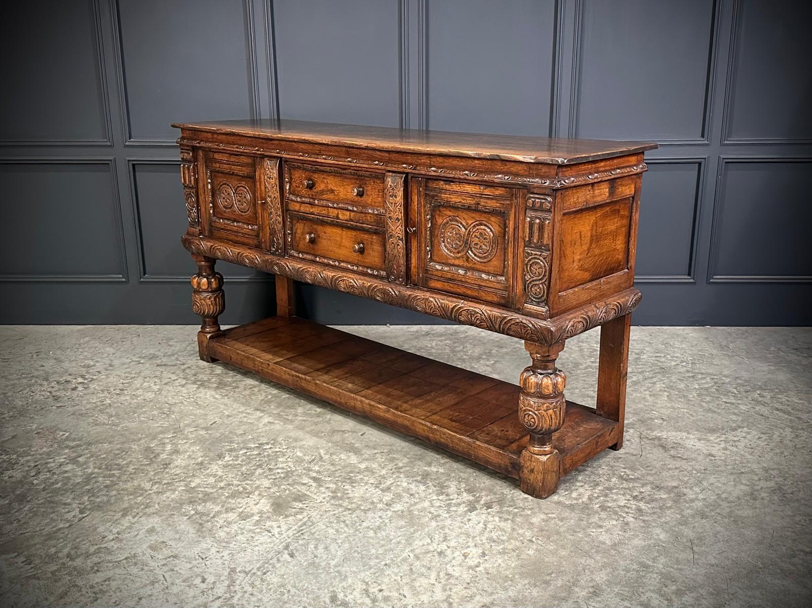 Solid Oak Potboard Dresser (1 of 12) Solid Oak Potboard Dresser (1 of 12)