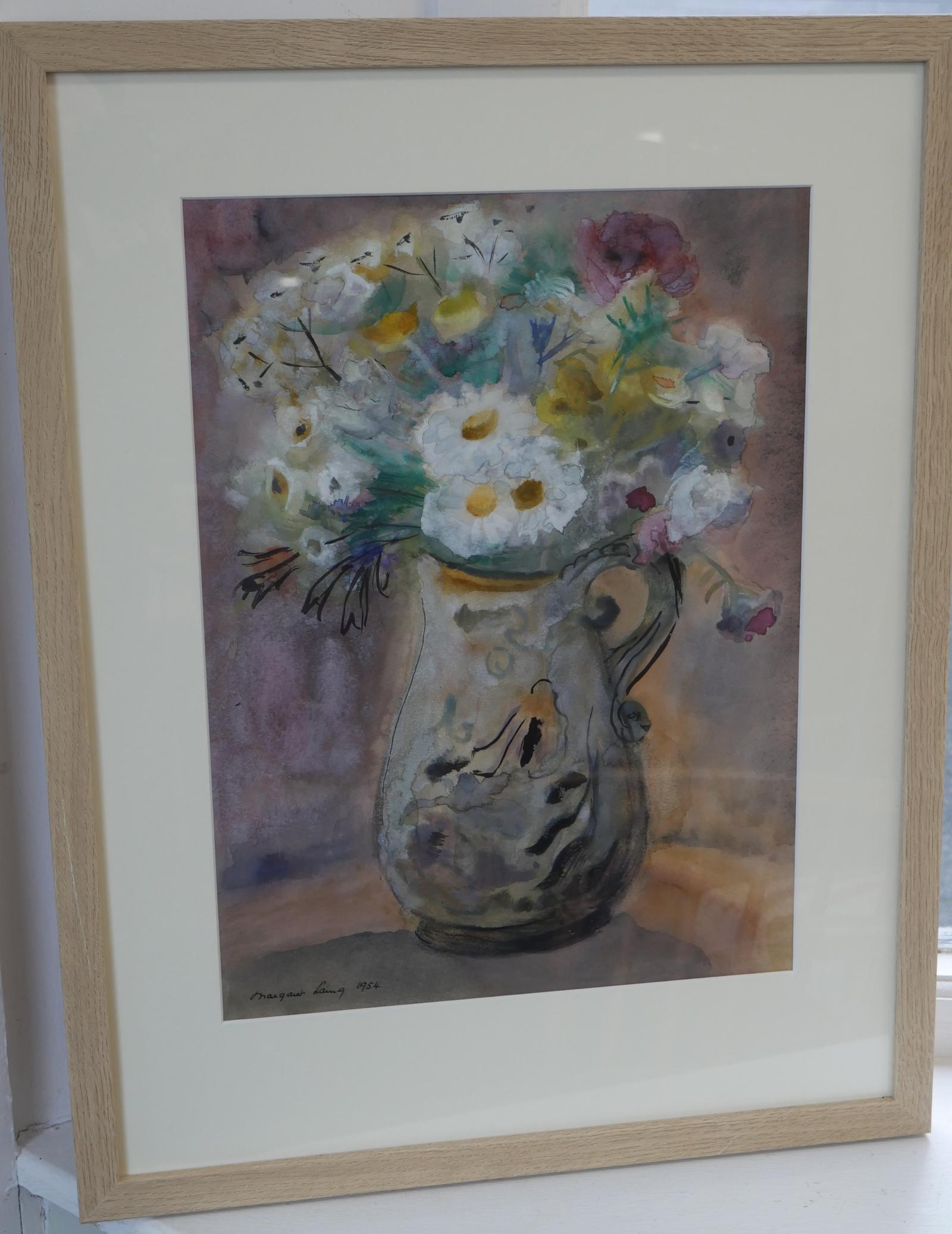 Scottish Painting Vase of Flowers (1 of 8)