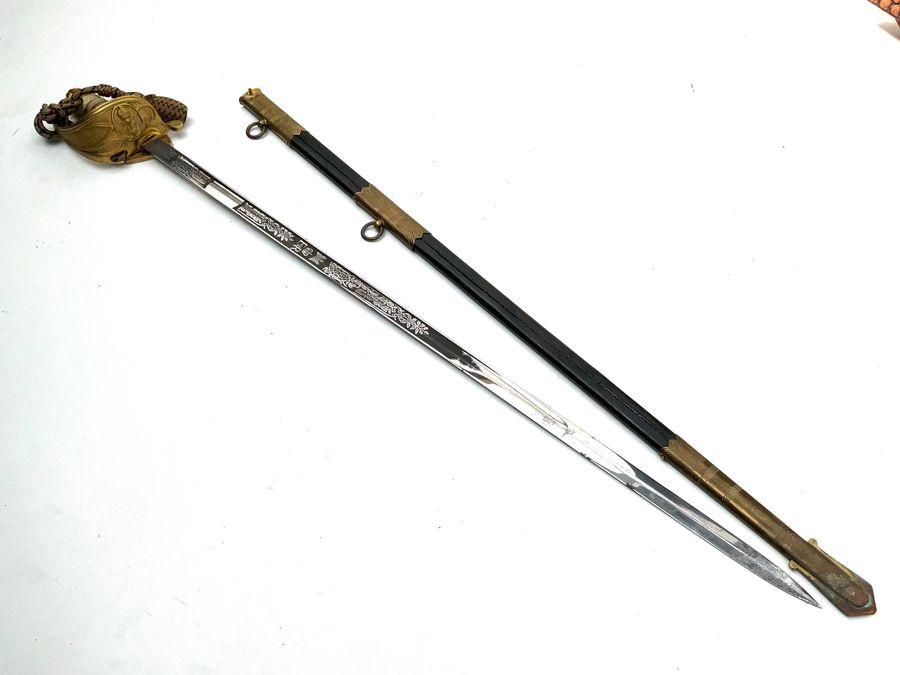 ER11 Royal Navy Officers Sword by Wilkinson Swords Ltd (1 of 24)
