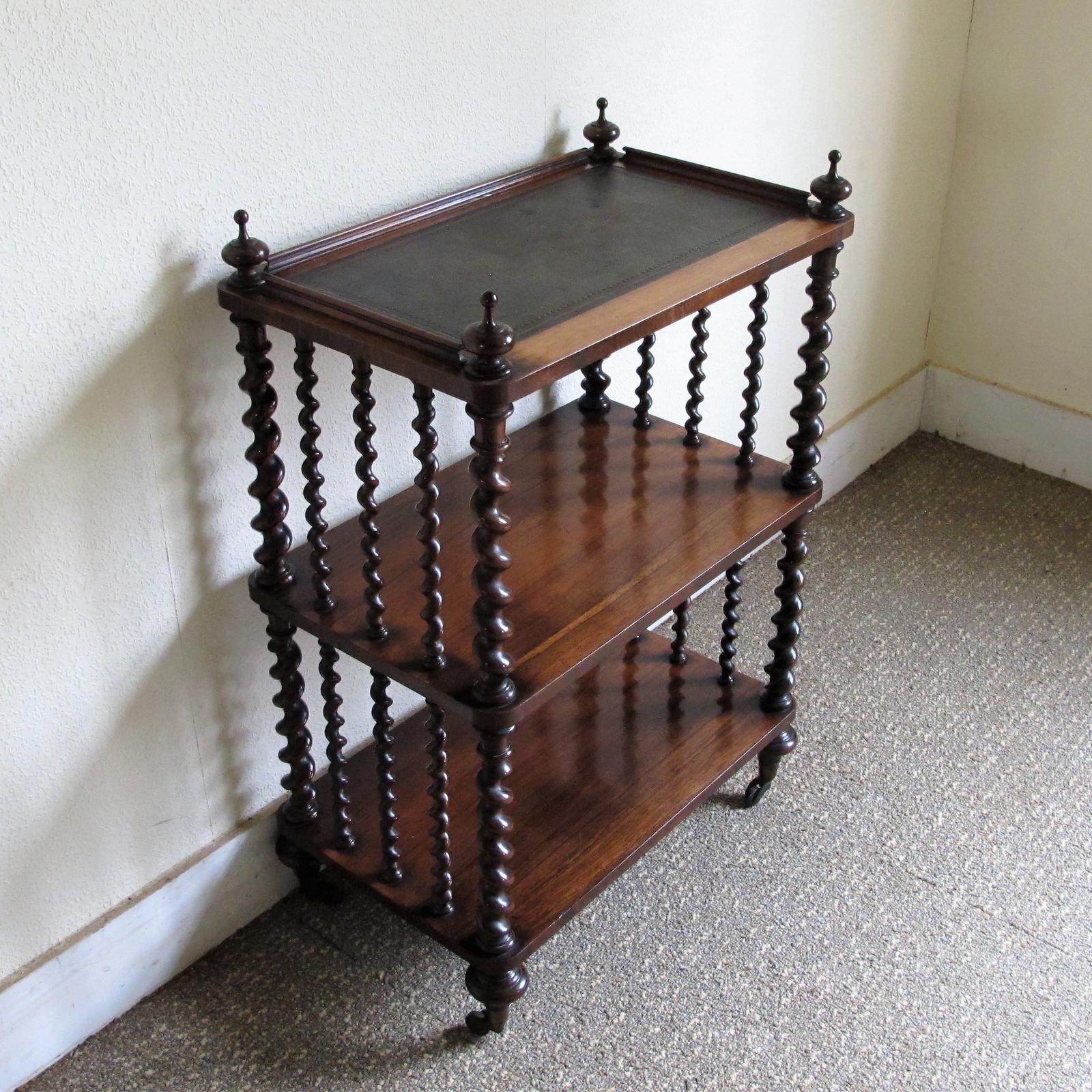 Rosewood Three Tier Whatnot (1 of 5)